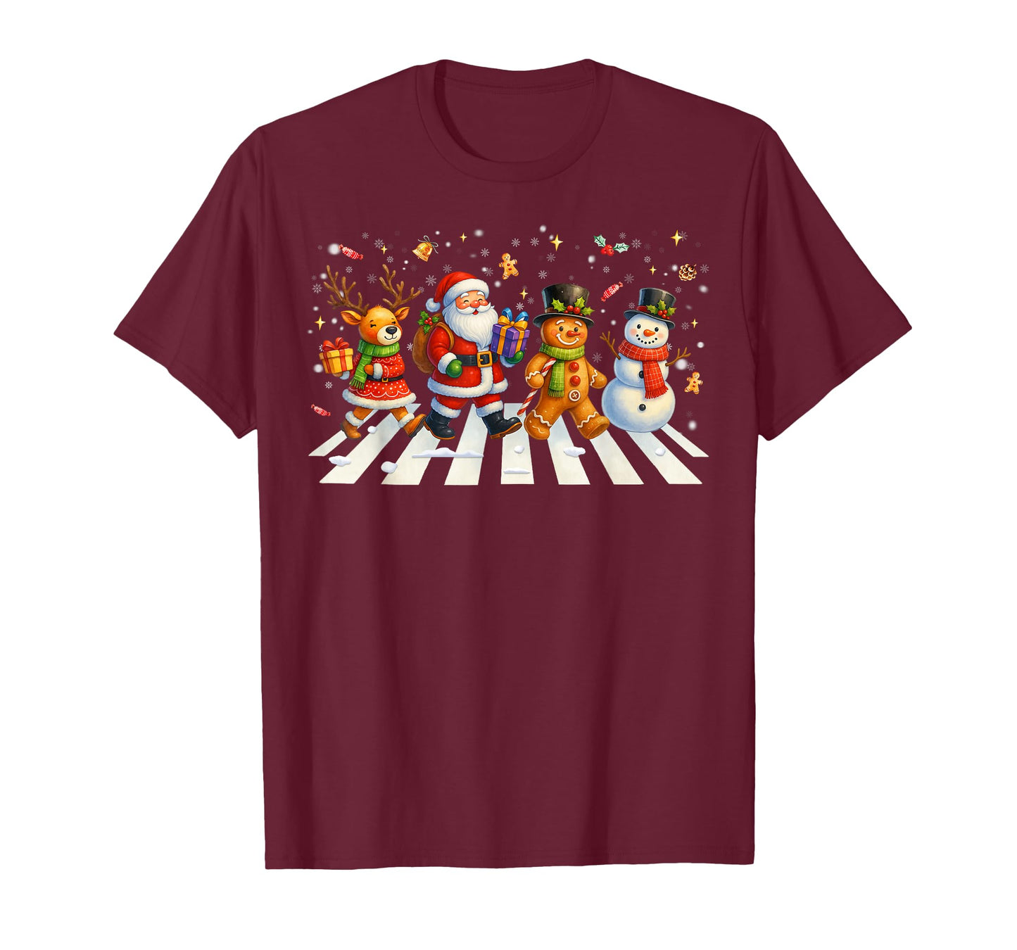 Funny Christmas Squad Santa Gingerbread Xmas Men Women Kid T-Shirt