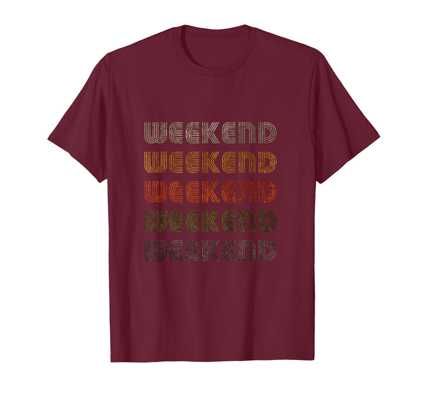 Love Heart Weekend Tee Grunge Vintage Style Black Weekend T-Shirt