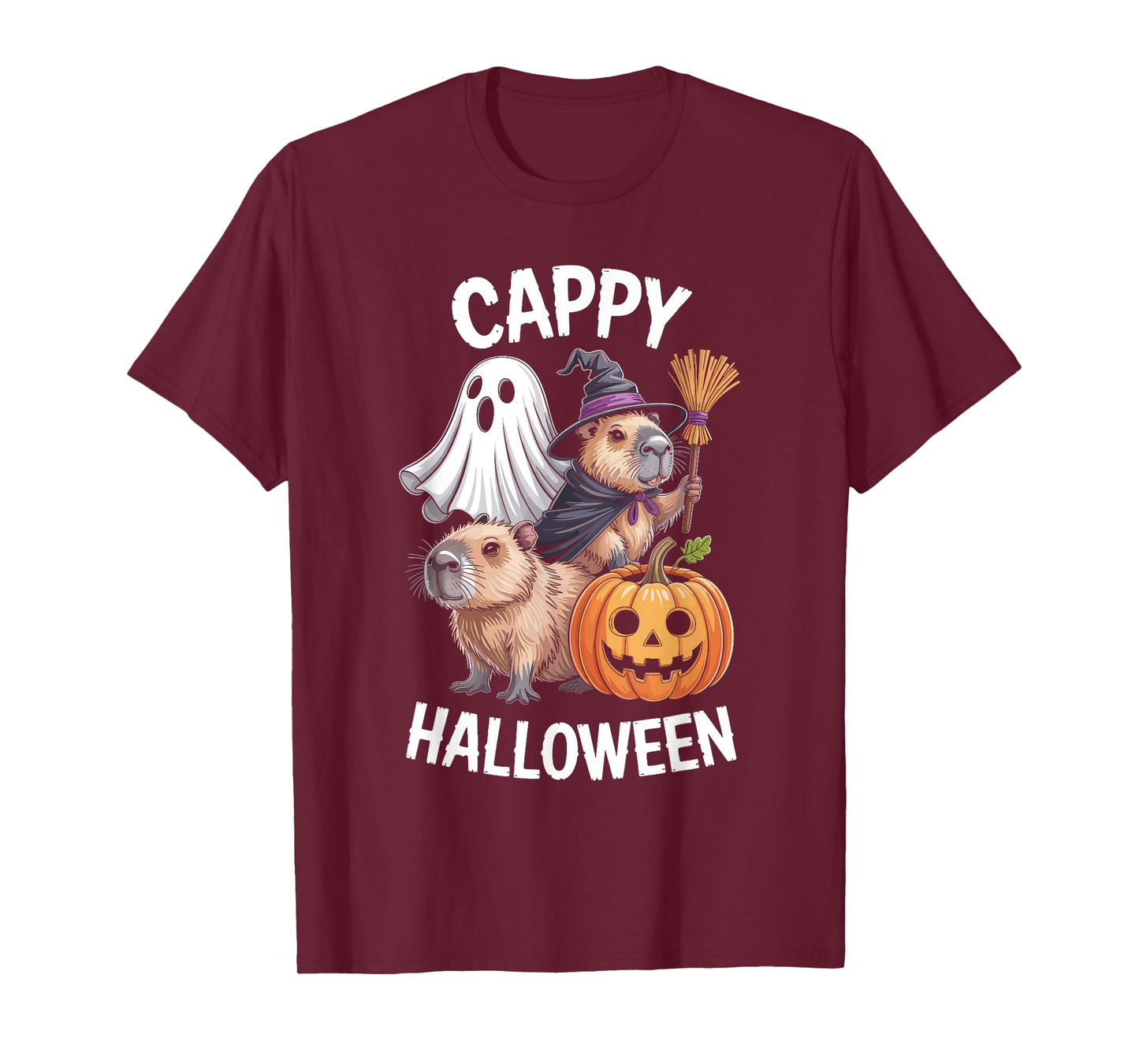Cappy Halloween Funny Capybara T-Shirt