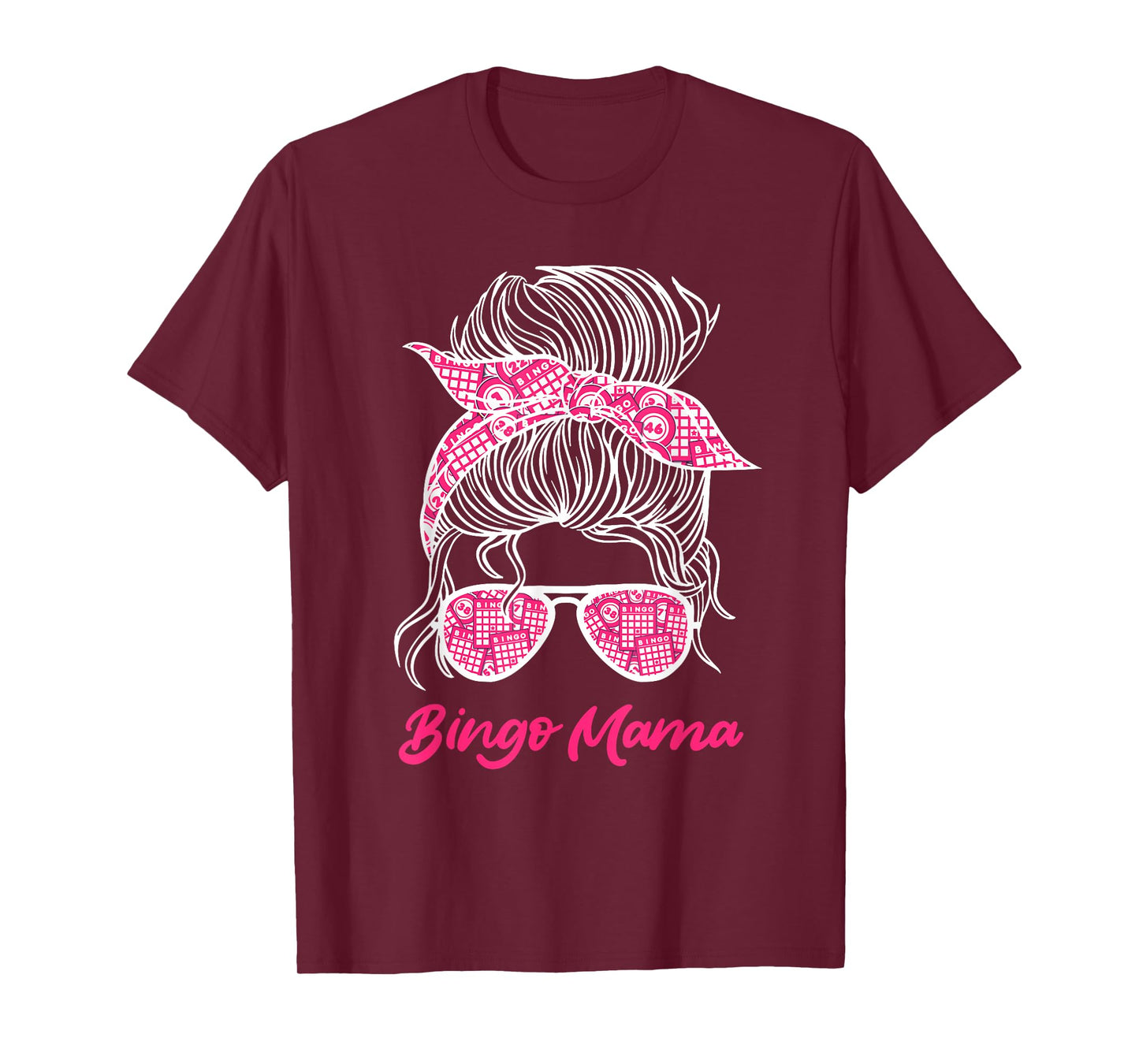 BINGO MOM Bingo Player Mom Bingo Birthday Bingo T-Shirt