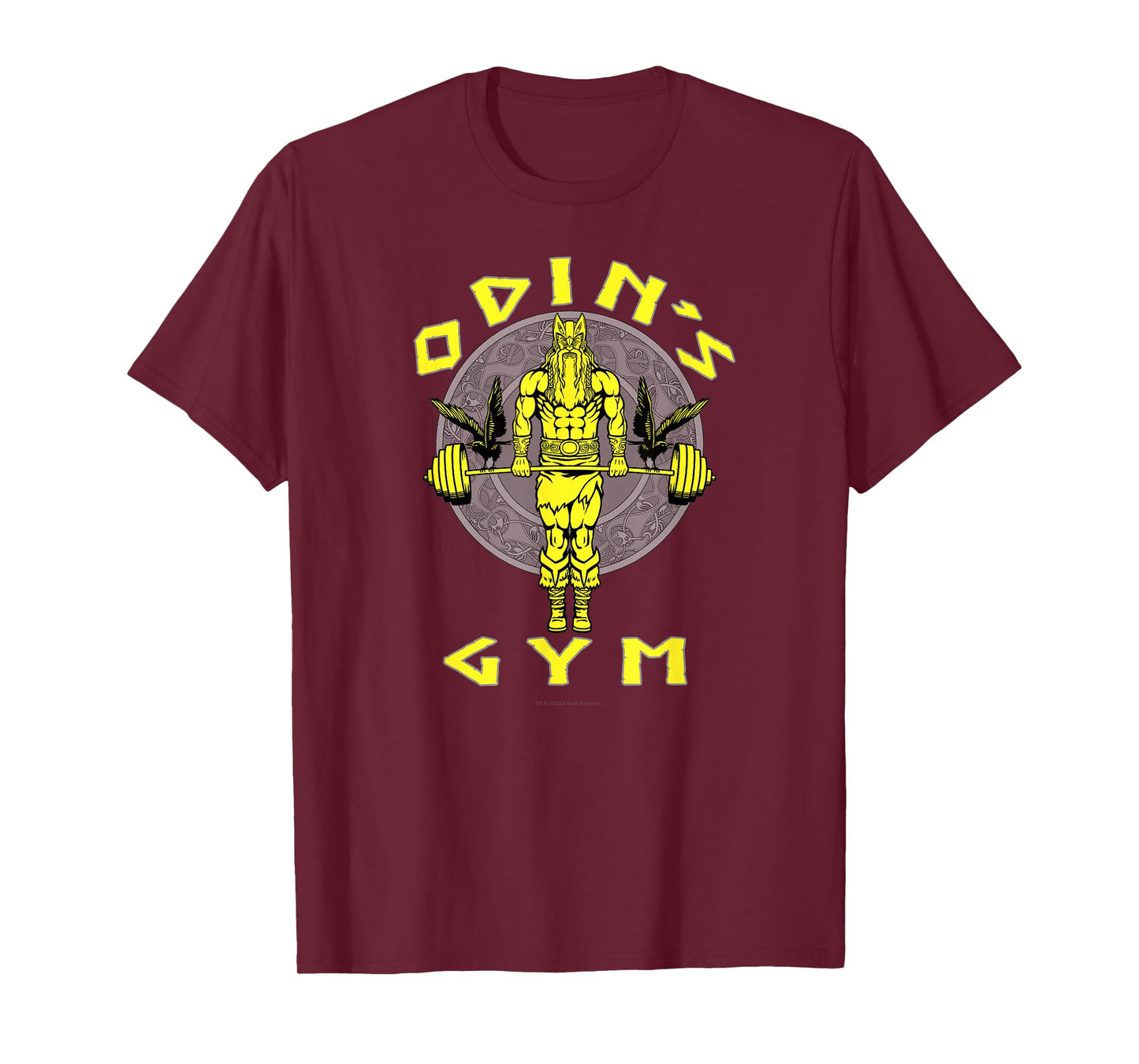 Odin's Gym Fitness Workout Training Weightlifting T-Shirt