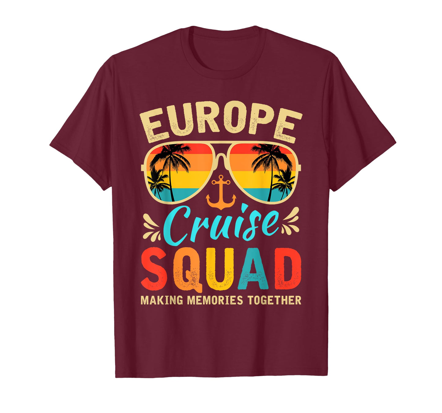 Europe Cruise Squad 2025 European Matching Family Group T-Shirt