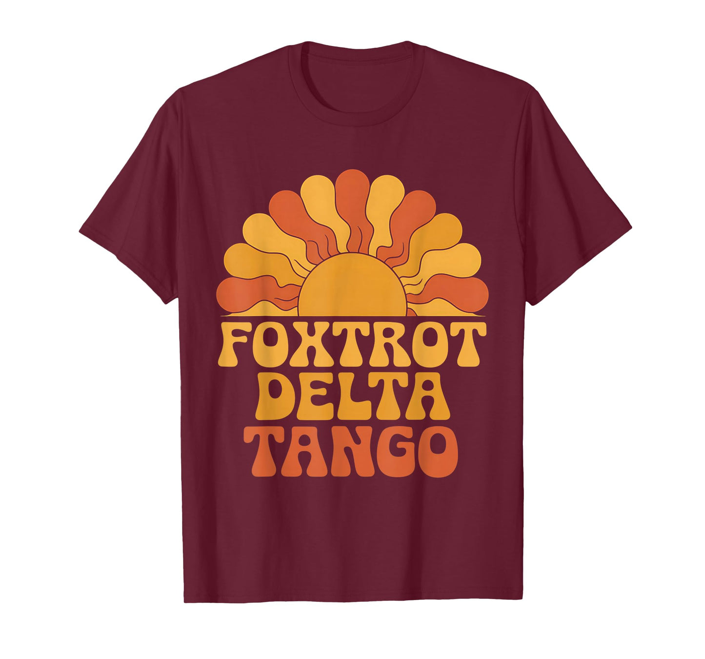 Foxtrots Delta Tangos Retro Vintage Boho T-Shirt