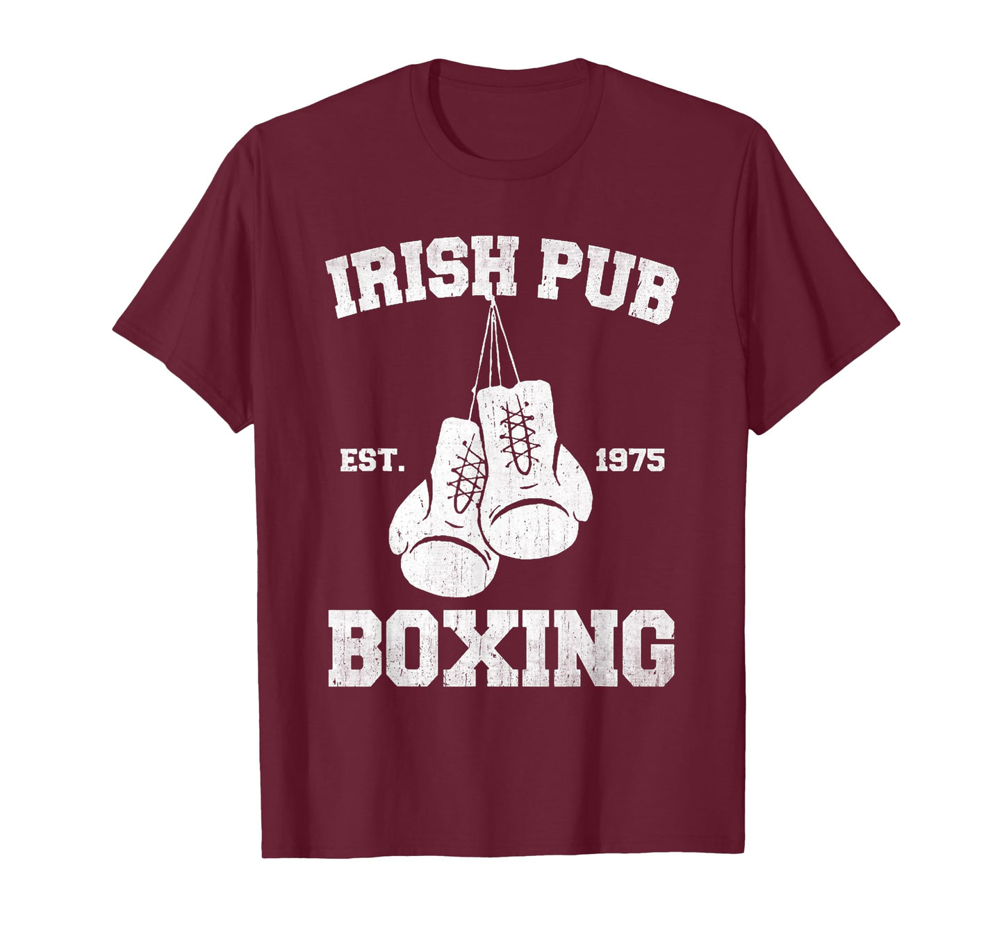 Vintage Irish Pub Est 1975 Boxing Day Tees T-Shirt