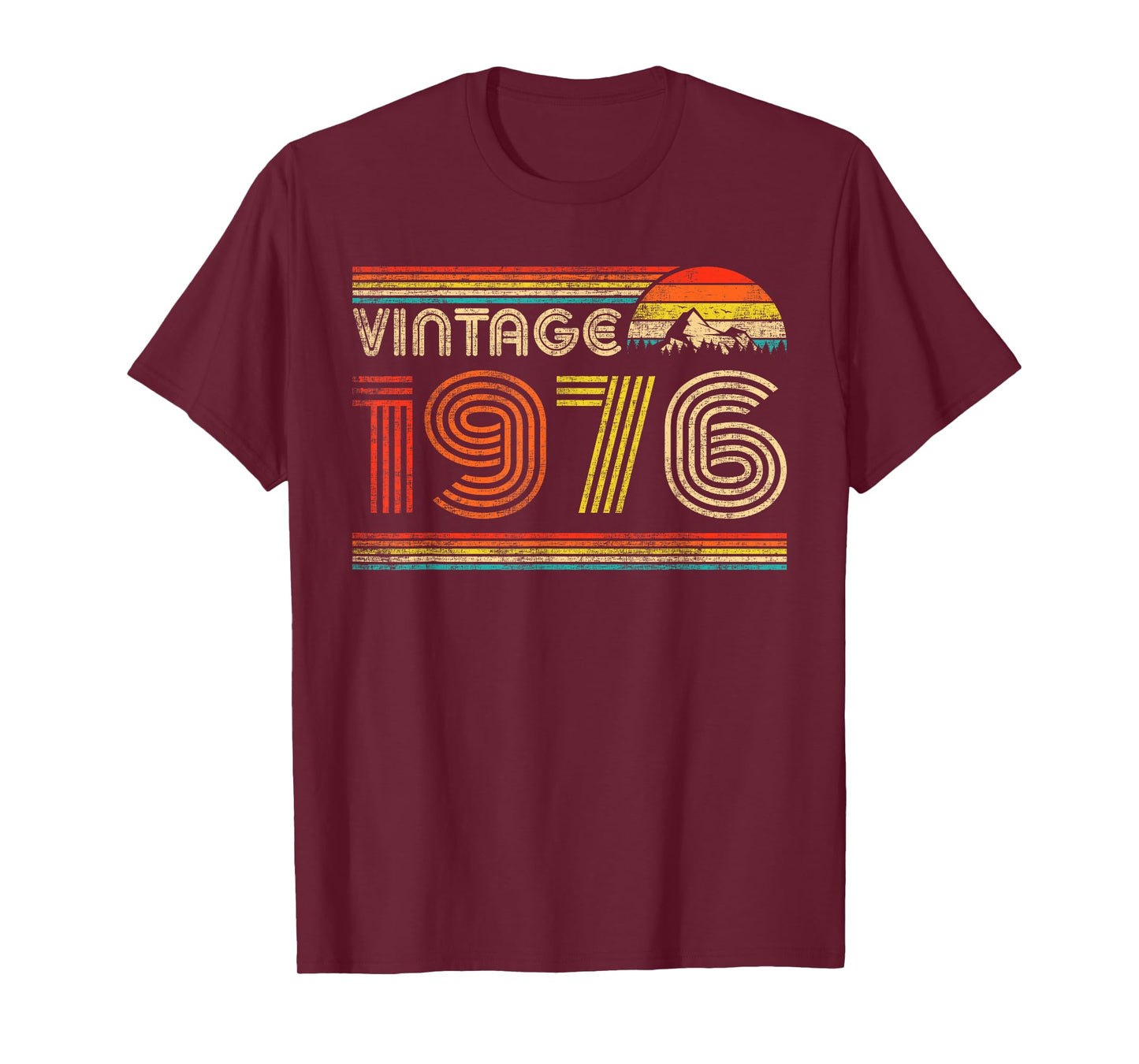 Vintage 1976 Classic 1976 Vintage Year Men Women Birthday T-Shirt
