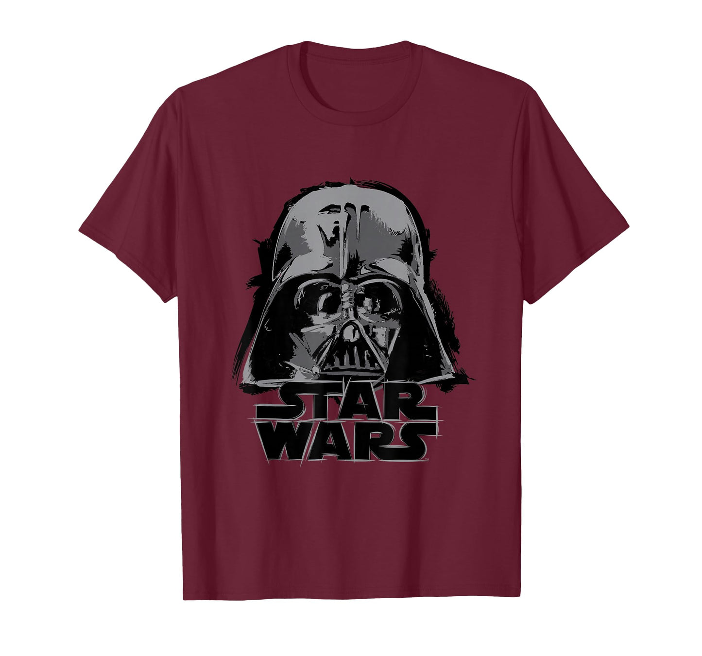 Star Wars Classic Darth Vader Empire Distressed Helmet T-Shirt