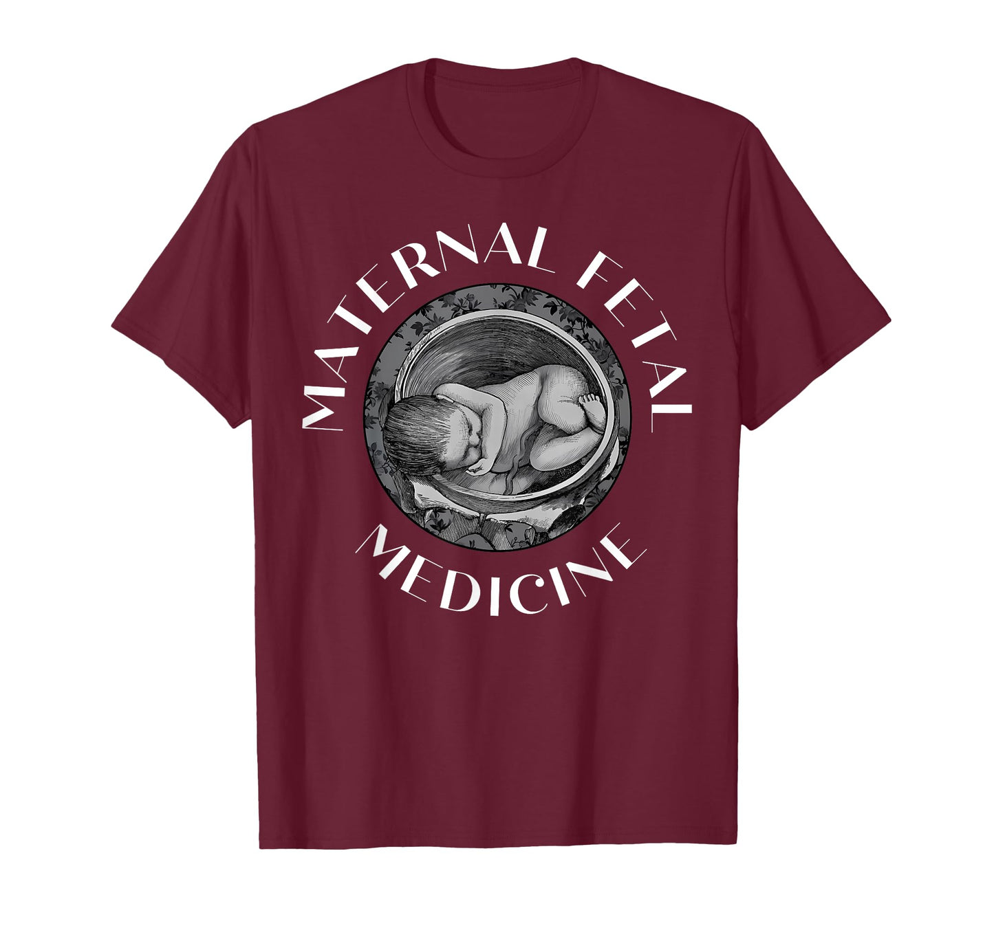 Vintage Anatomy Maternal Fetal Medicine MFM Nurse OBGYN T-Shirt