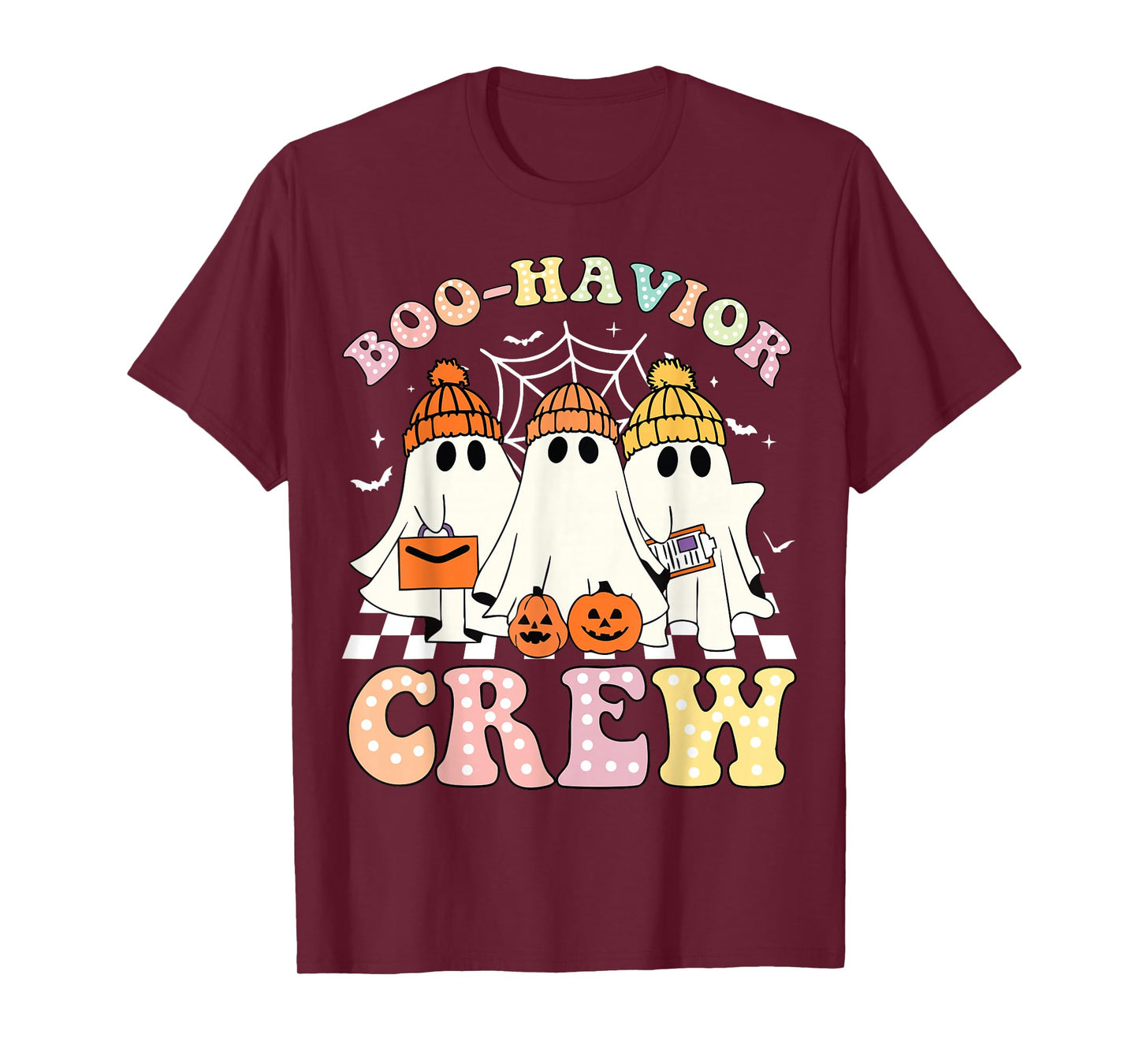 Boo Havior Crew Behavior Analyst Halloween ABA RBT T-Shirt