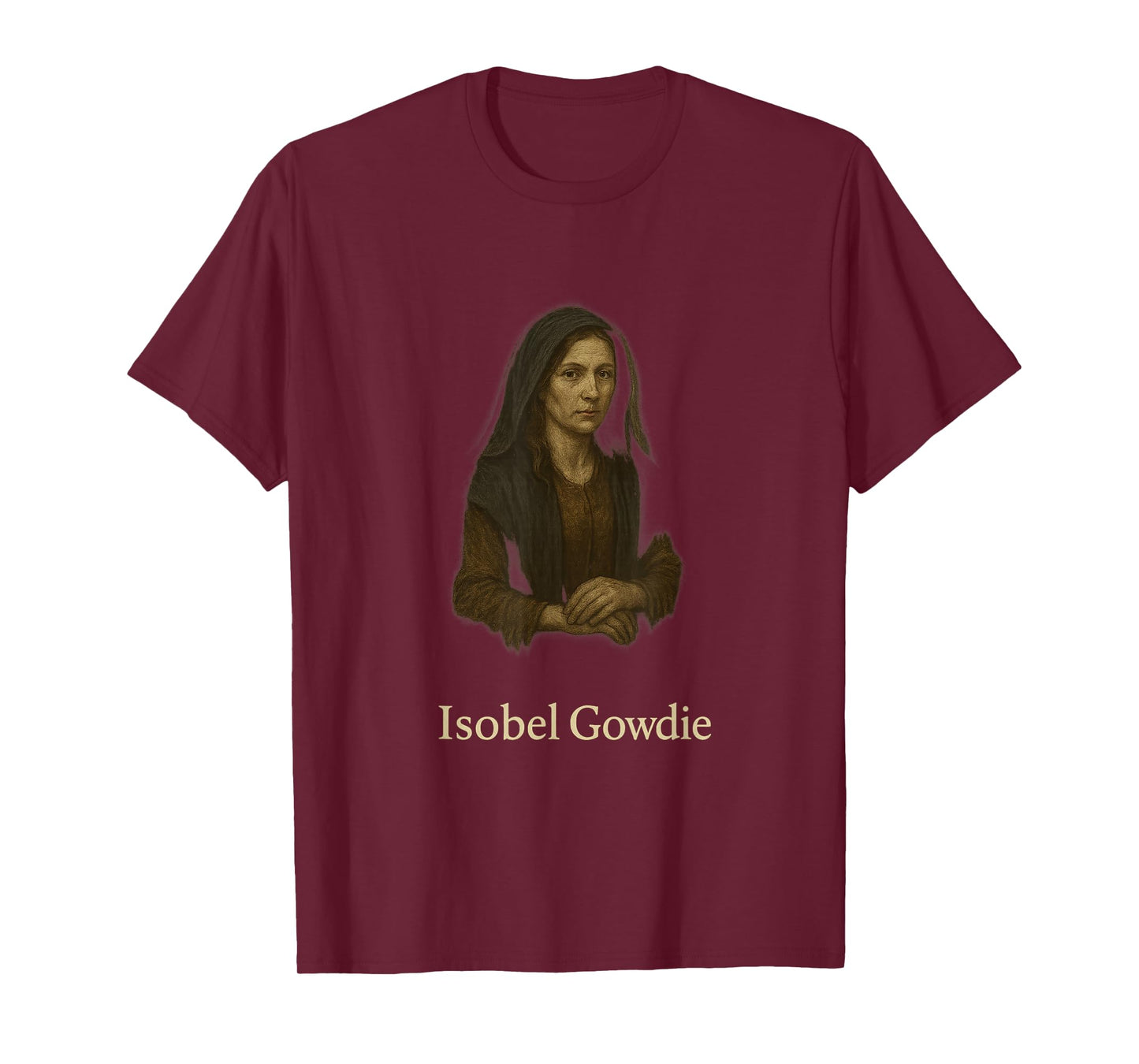 Isobel Gowdie Scottish Witchcraft Legend Historical T-Shirt