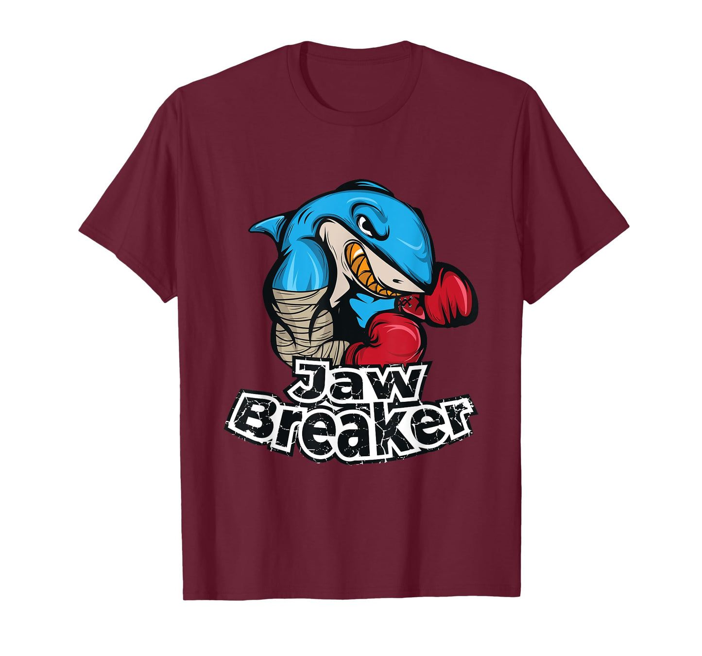 Shark Jaw Breaker Boxing, Cool Sport Shark Lover TShirt Gift T-Shirt
