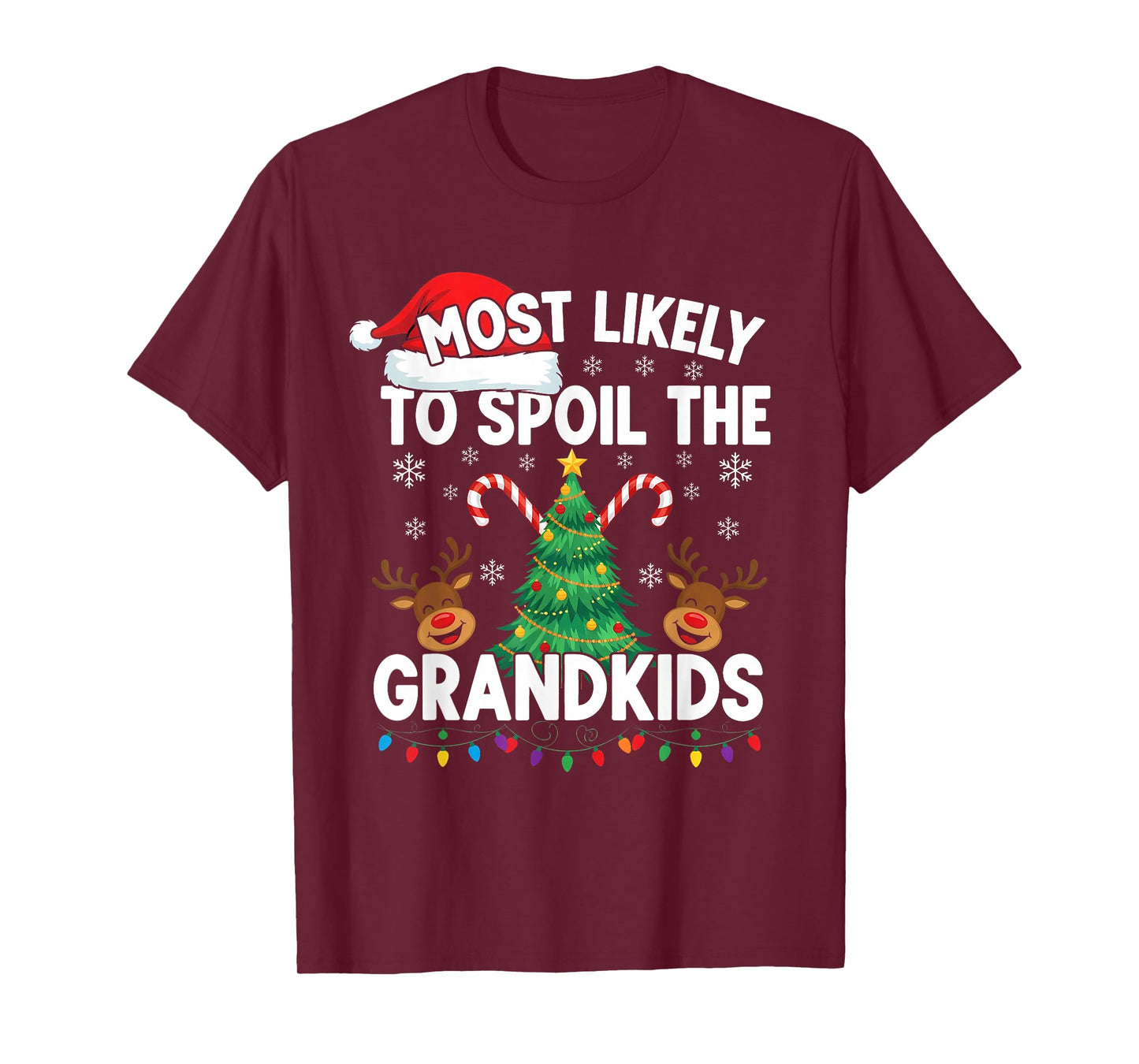 Christmas Party Most Likely to Spoil The Grandkids Men T-Shirt