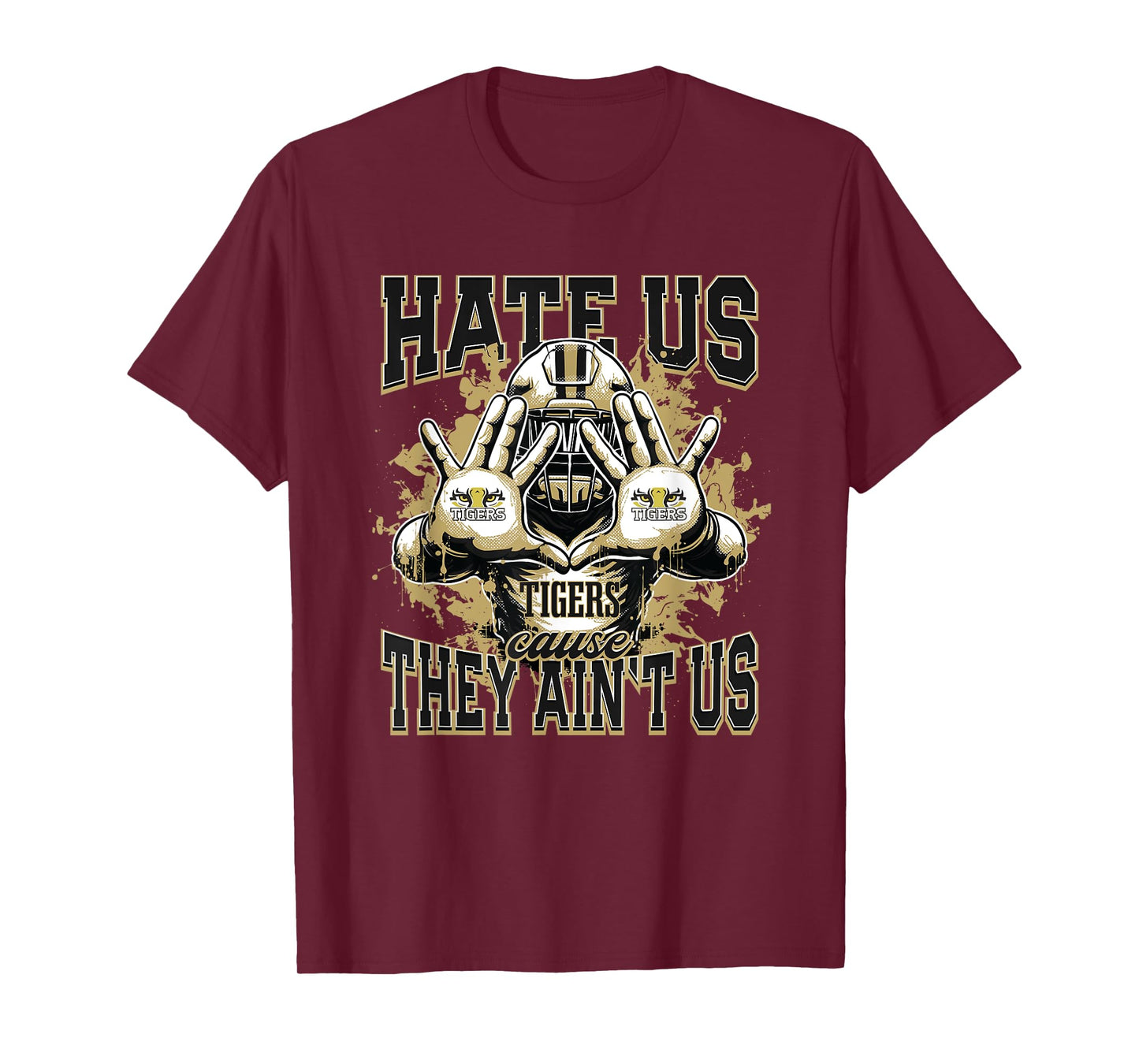 Fayette County Tigers Logo Hate Us Cause They Ain't HS T-Shirt