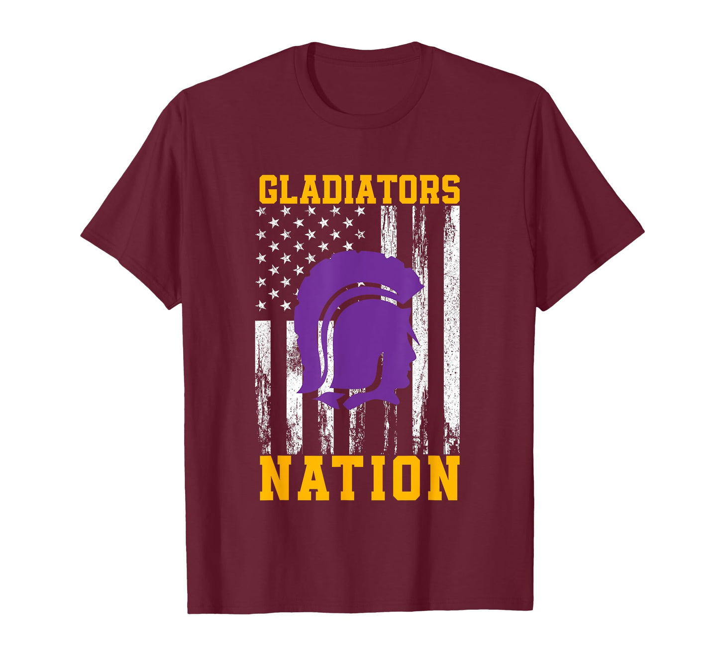 Fowlerville Gladiators Logo Nation HS T-Shirt