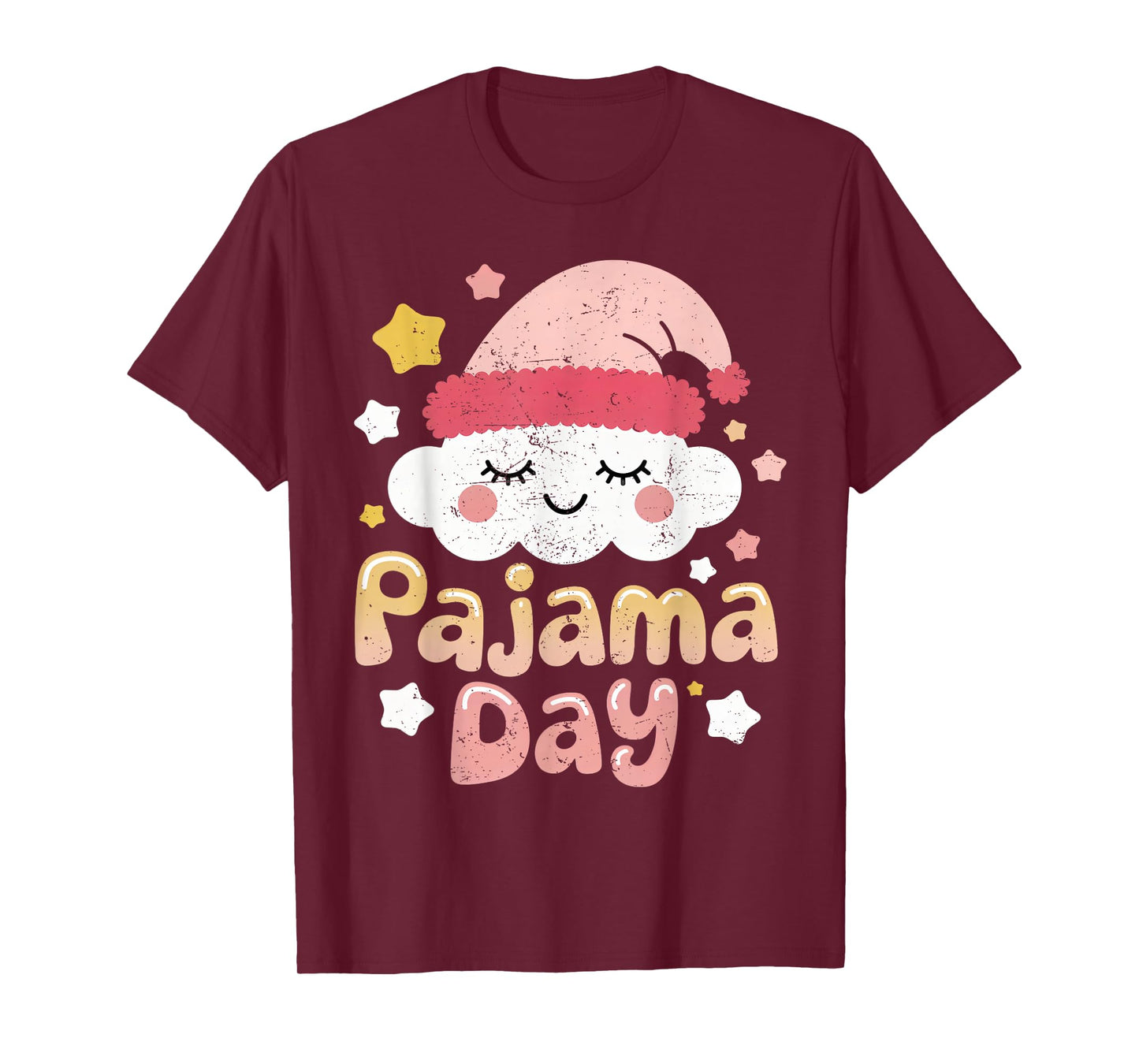 Pajama Day School Spirit Week Fun Cloud Teacher Student Cute T-Shirt