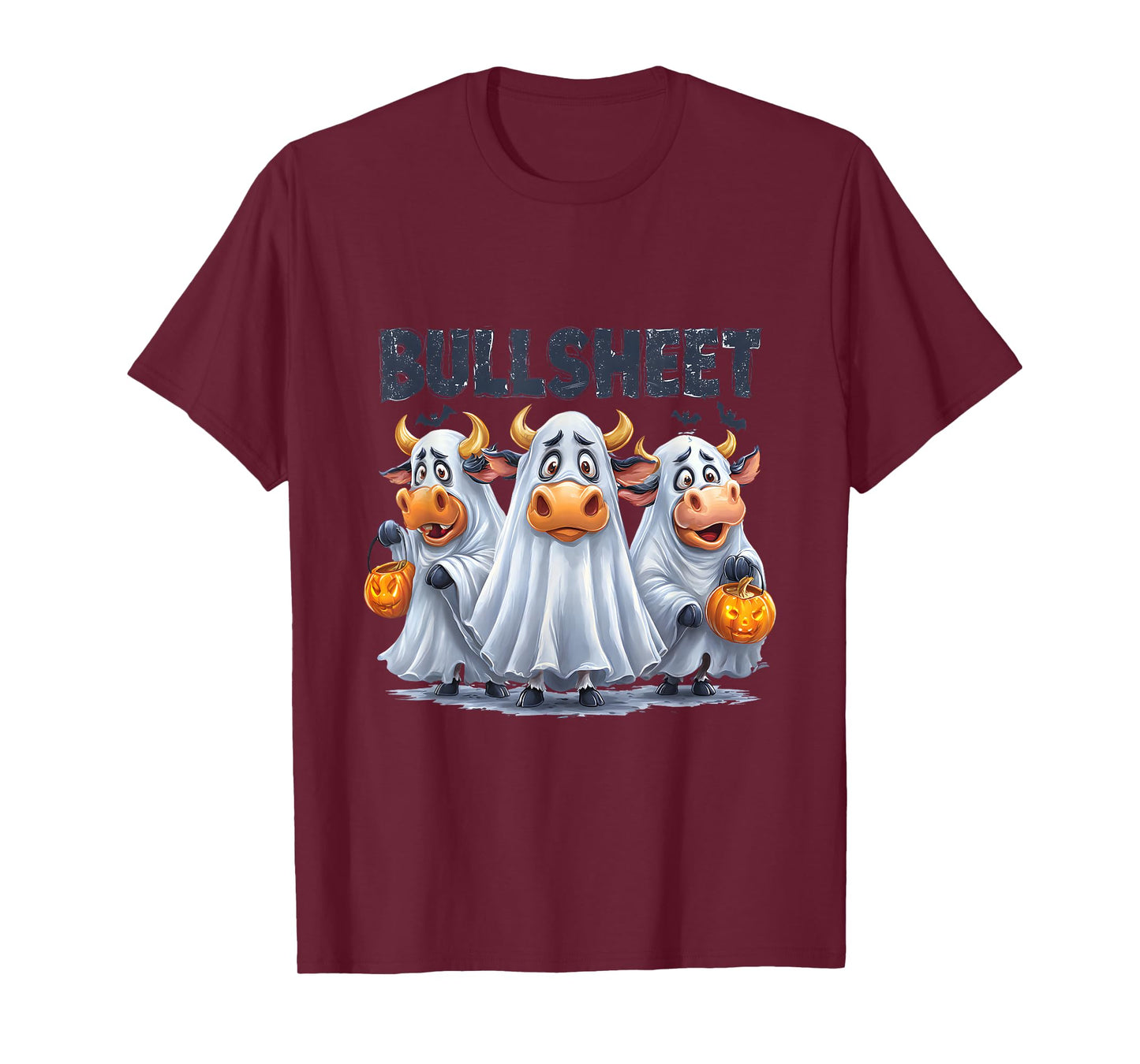 Amazing Spooky Creepy Halloween bullsheet T-Shirt