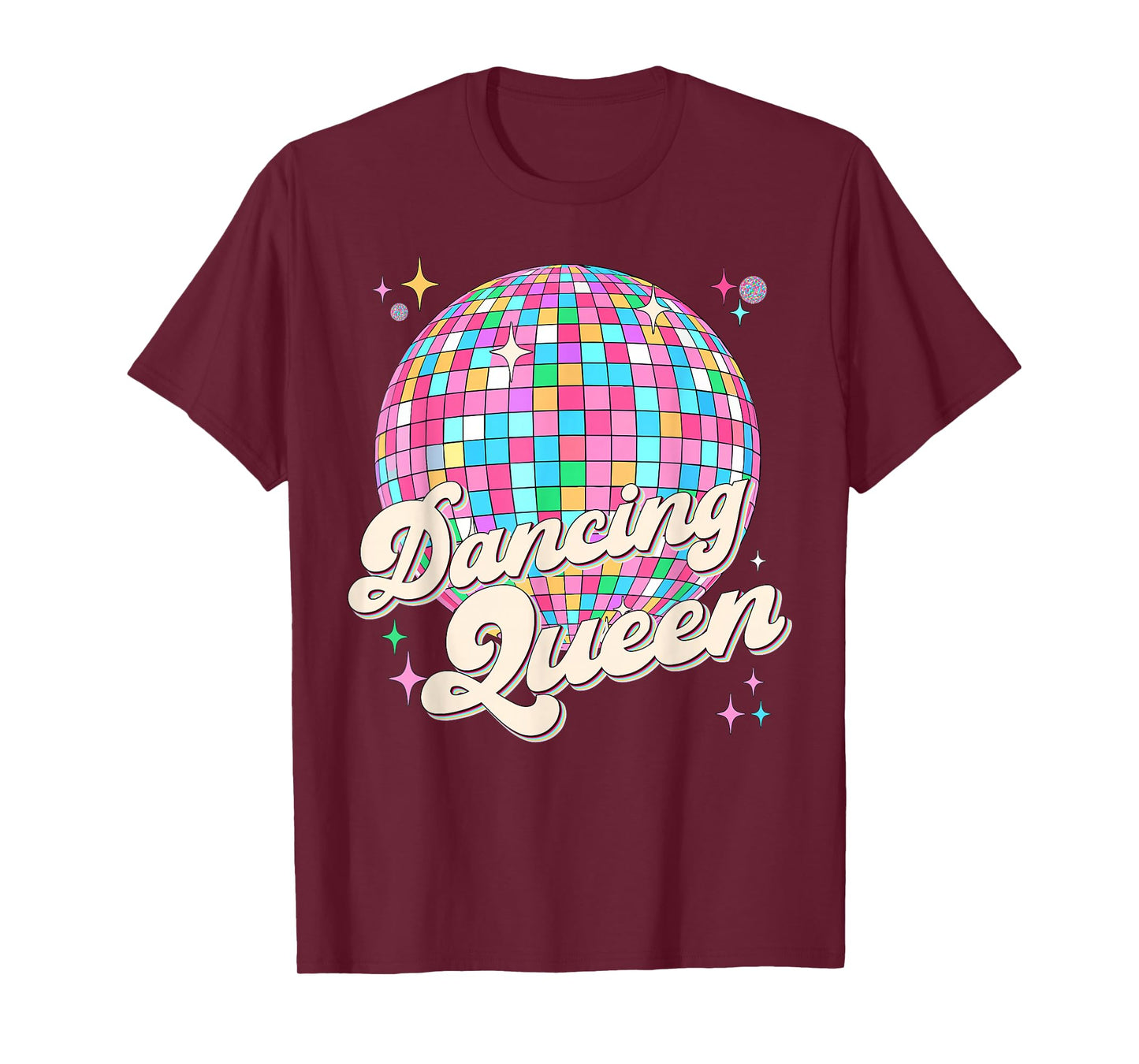 Dancing Queen Shirt Vintage Dancing 70s Women Girl T-Shirt