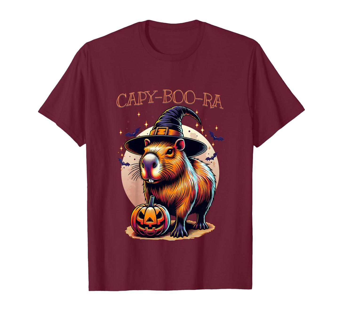 Halloween Capybara Witch Capy-Boo-Ra T-Shirt