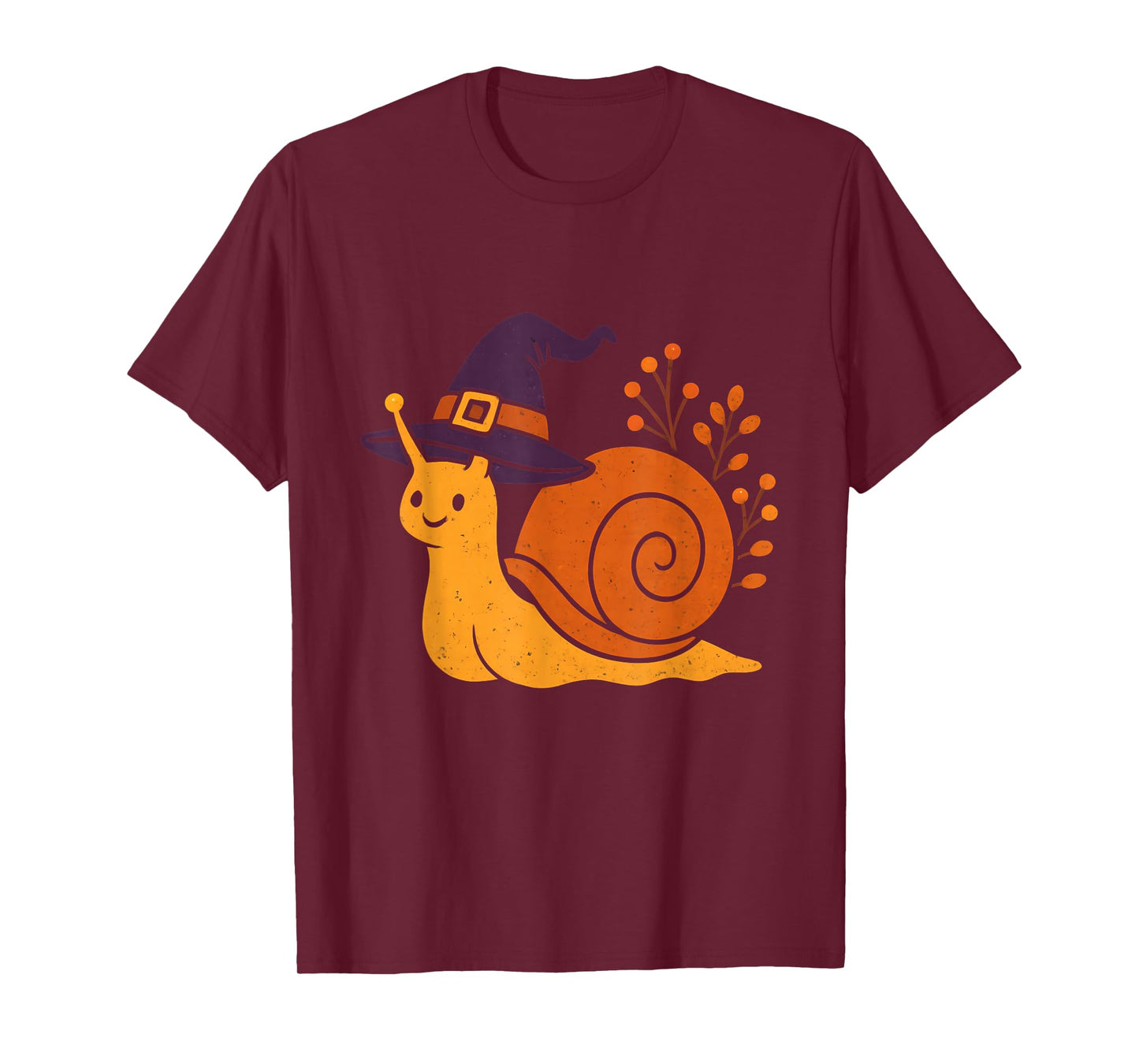 Witch Snail Halloween T-Shirt