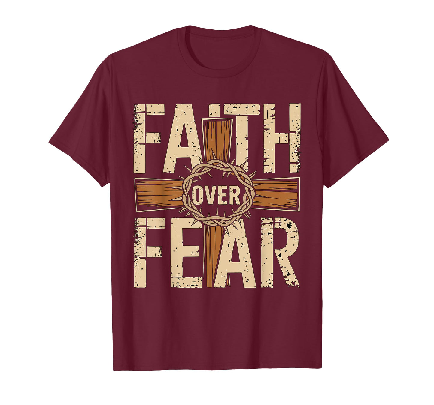 Faith over Fear Christian T-Shirt