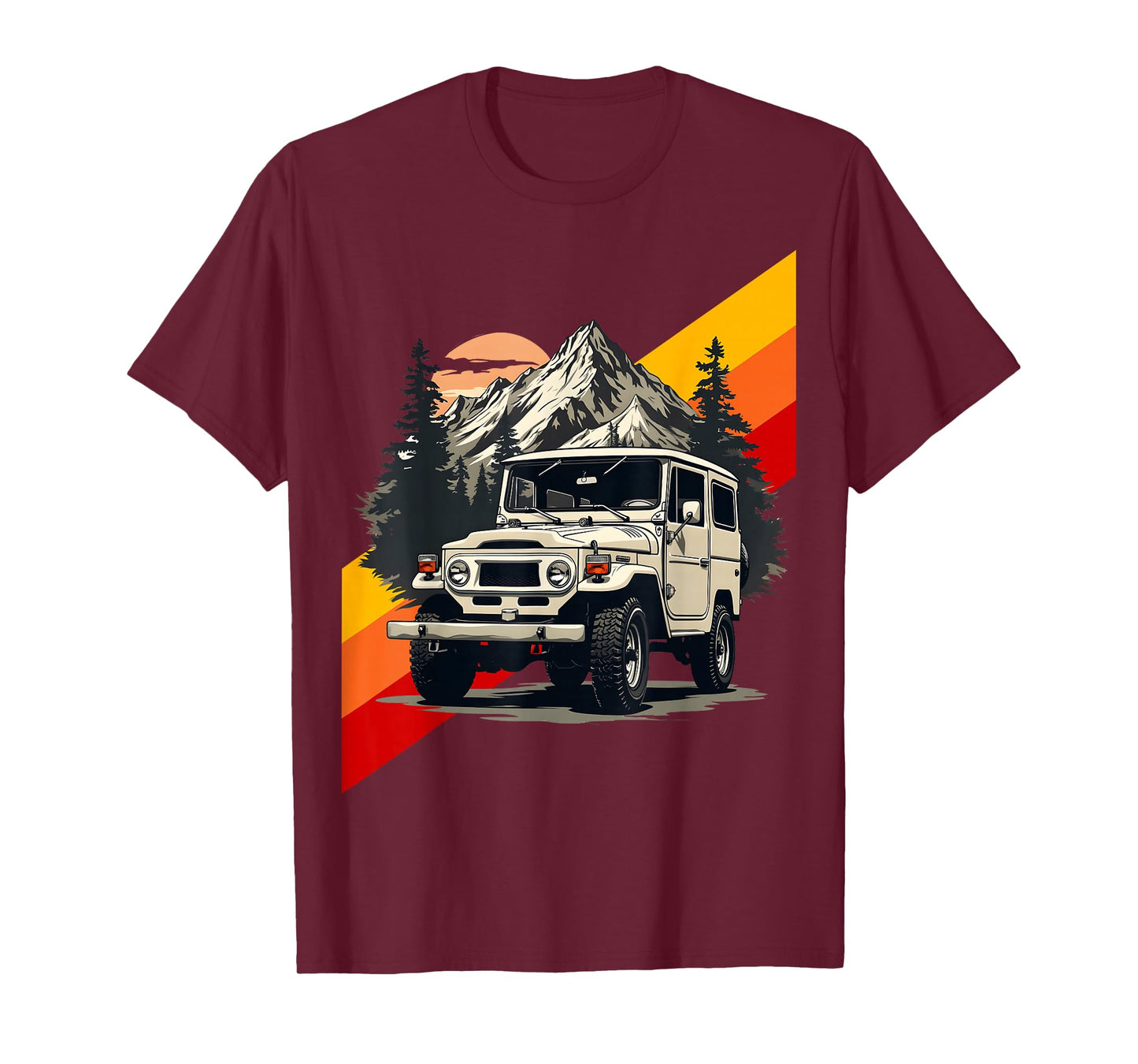 Cruiser 40 Series Mountain Offroad 4 Wheel Drive 4wd FJ T-Shirt