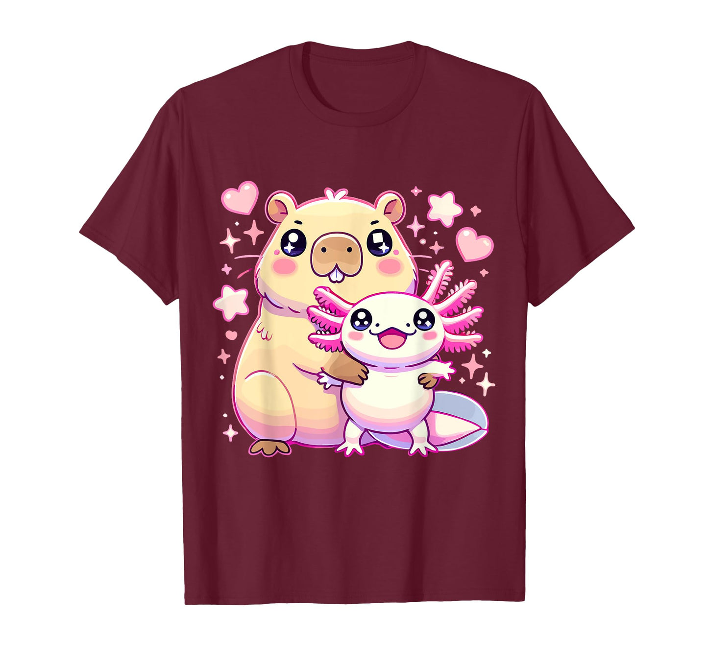Capybara and Axolotl T-Shirt
