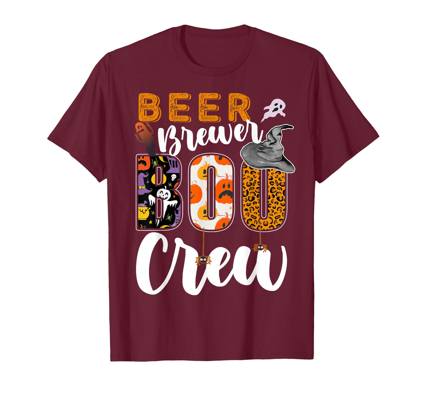Beer Brewer Boo Crew Halloween Match Brewmaster T-Shirt