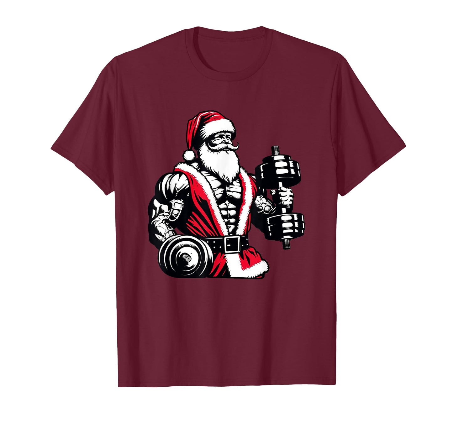 Swole Santa Christmas Gym T-Shirt