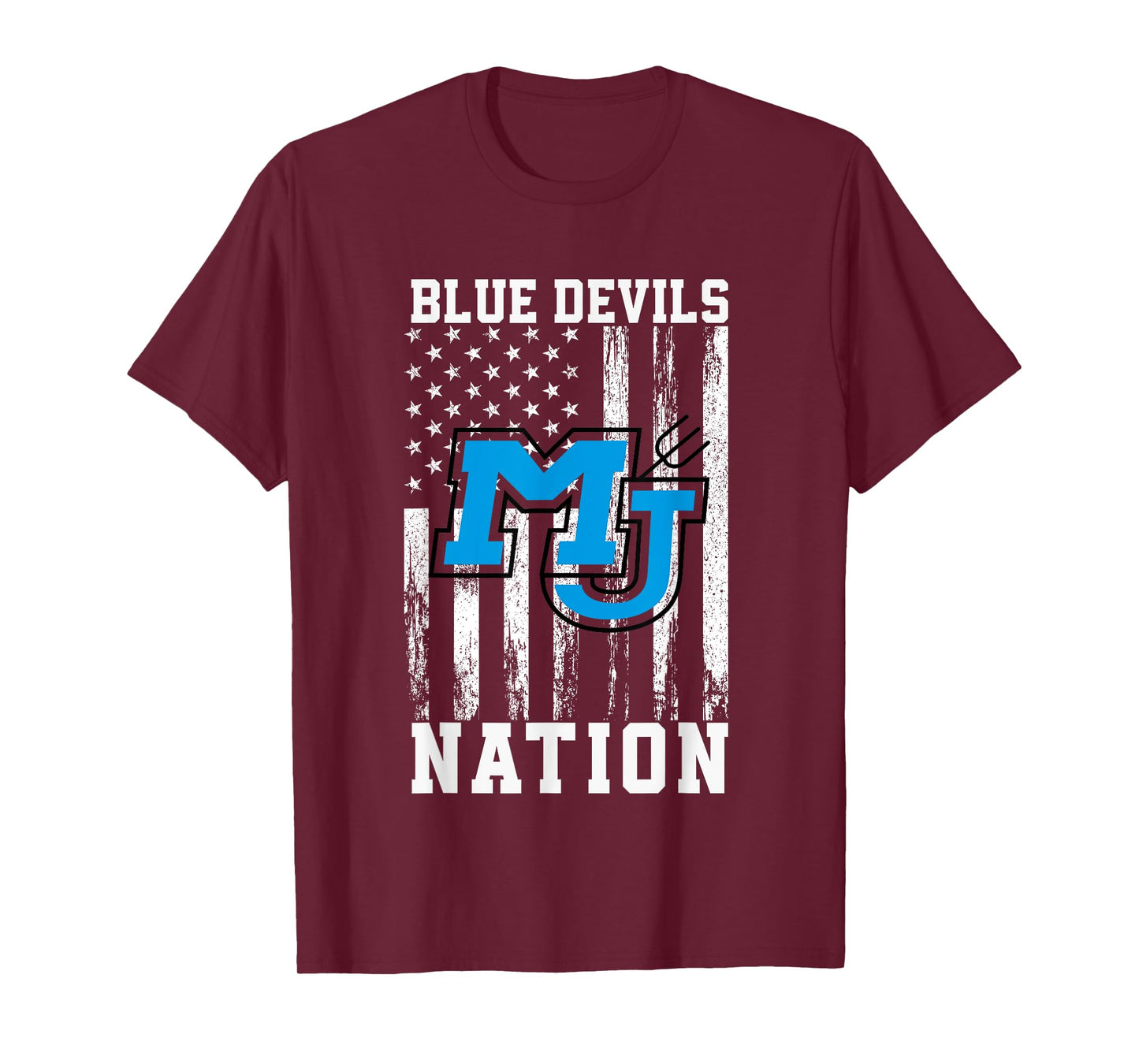Mortimer Jordan Blue Devils Logo Nation HS T-Shirt