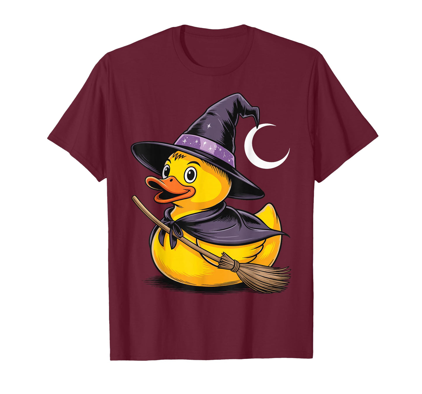 Rubber Duck Witch Halloween T-Shirt