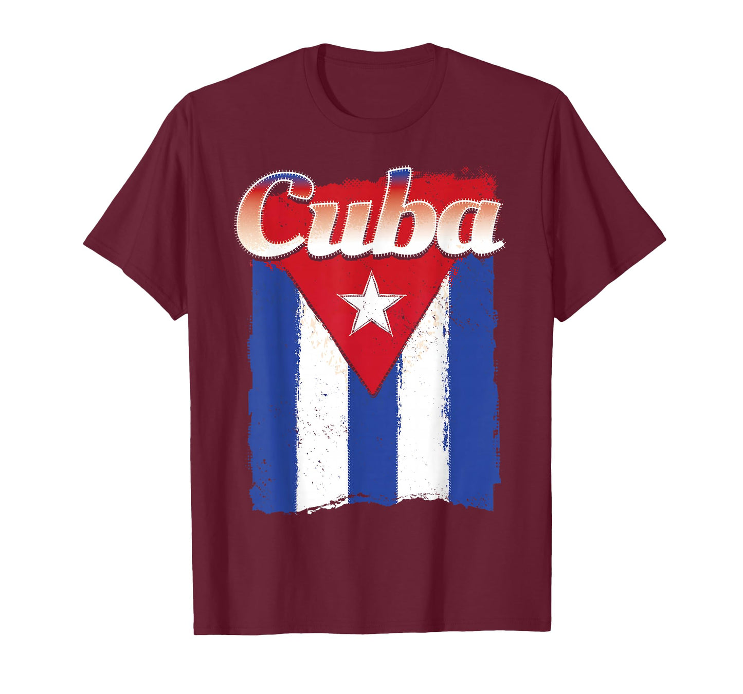 Cuban Flag Shirt Cuba Hispanic Heritage Month Patriotic T-Shirt