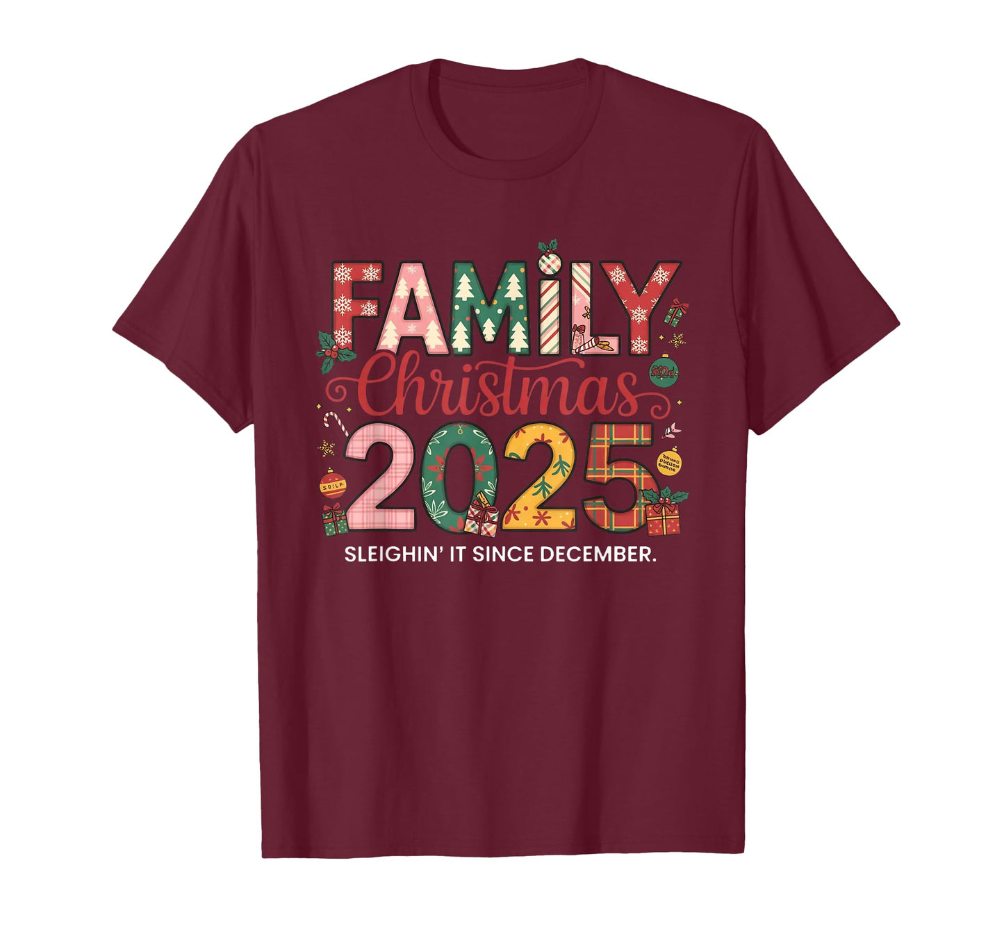 Family Christmas 2025 Making Memories Together Xmas Matching T-Shirt