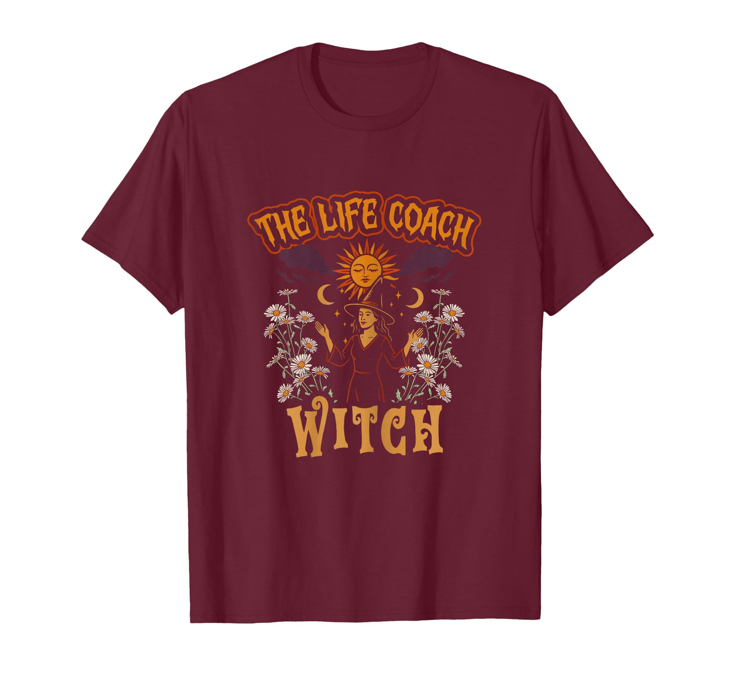 The Life Coach Witch Halloween Motivation Speaker T-Shirt