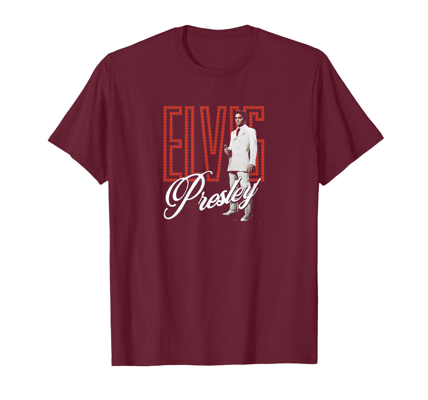 Elvis Presley Retro Lights T-Shirt