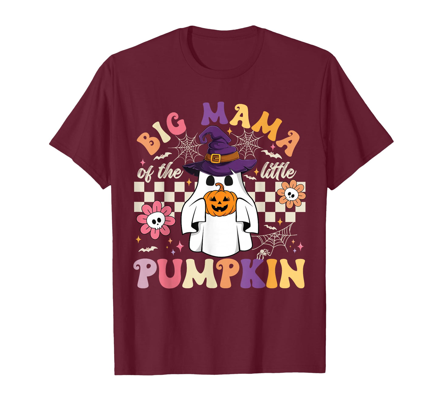 Big Mama of The Little Pumpkin Halloween Spooky Ghost T-Shirt