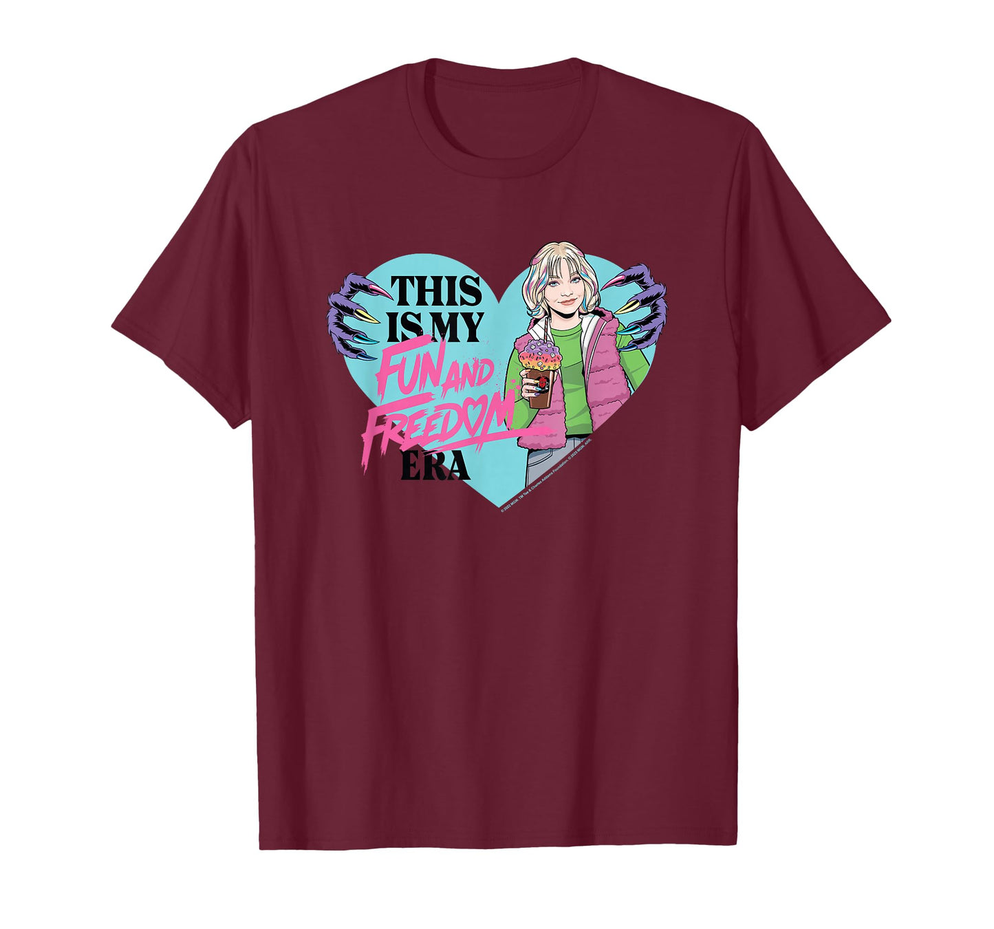 Wednesday Season 2 This is My Fun and Freedom Era Enid Heart T-Shirt