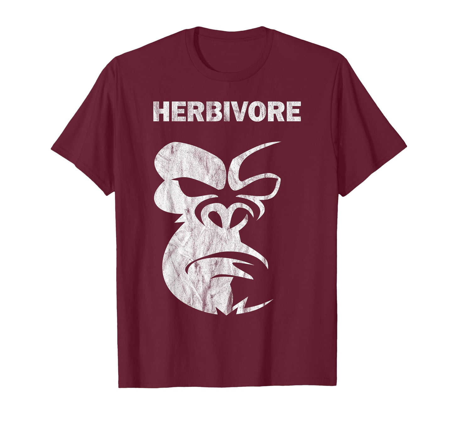 Herbivore Vegetarian Vegan Gorilla Women Men Kids T-Shirt