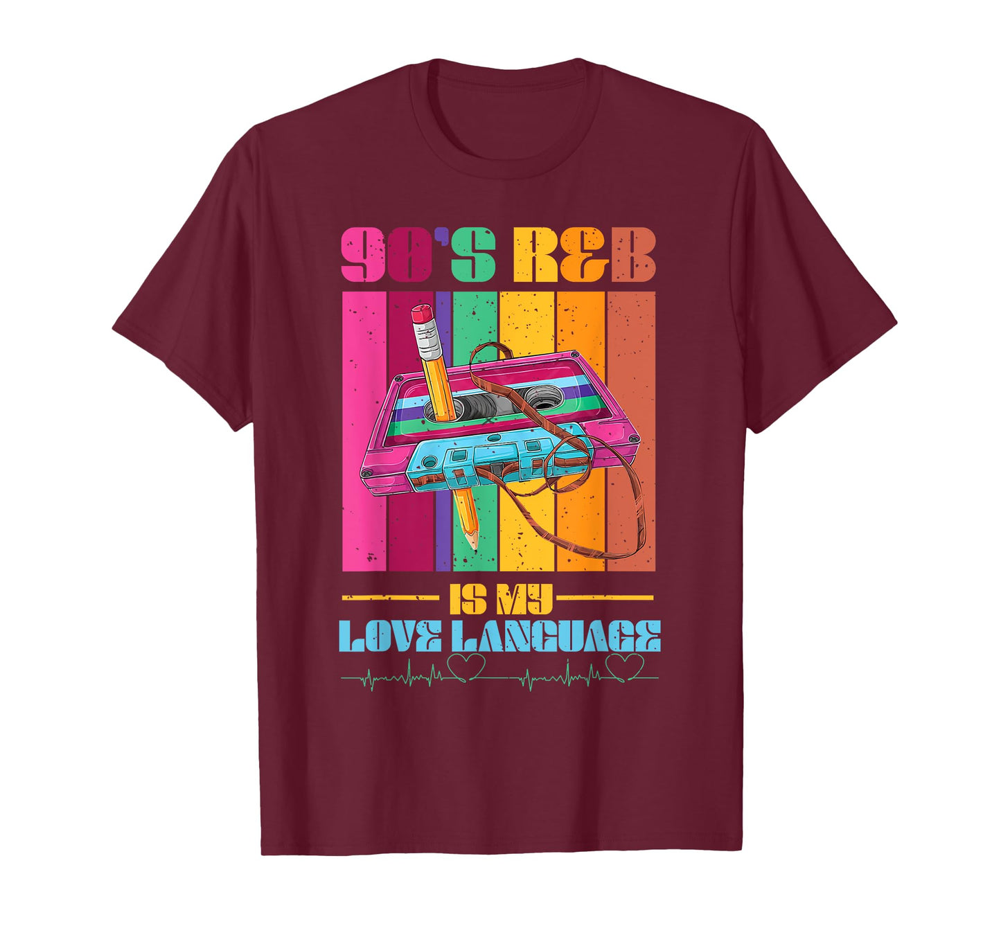 90's R&B Music Lover For Men Women Girl T-Shirt