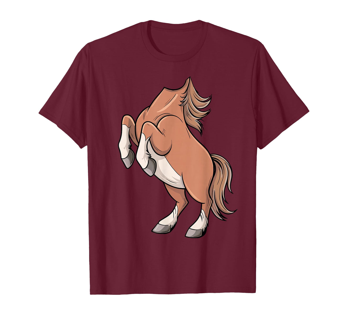 Horse Shirt Adult Kids Men Women Body Horse Costume T-Shirt