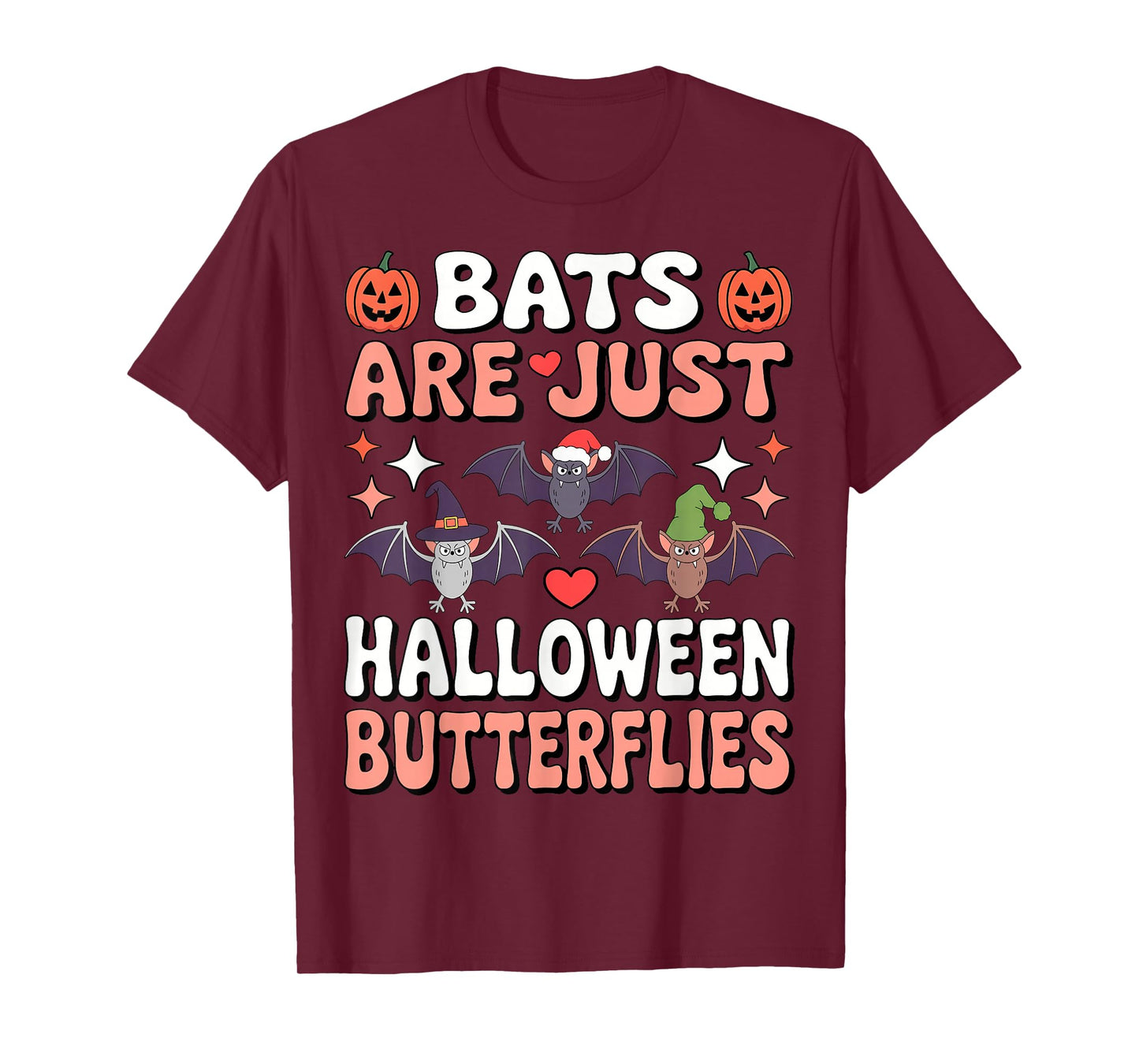 Bats are Just Halloween Butterflies Halloween Kids Costume T-Shirt