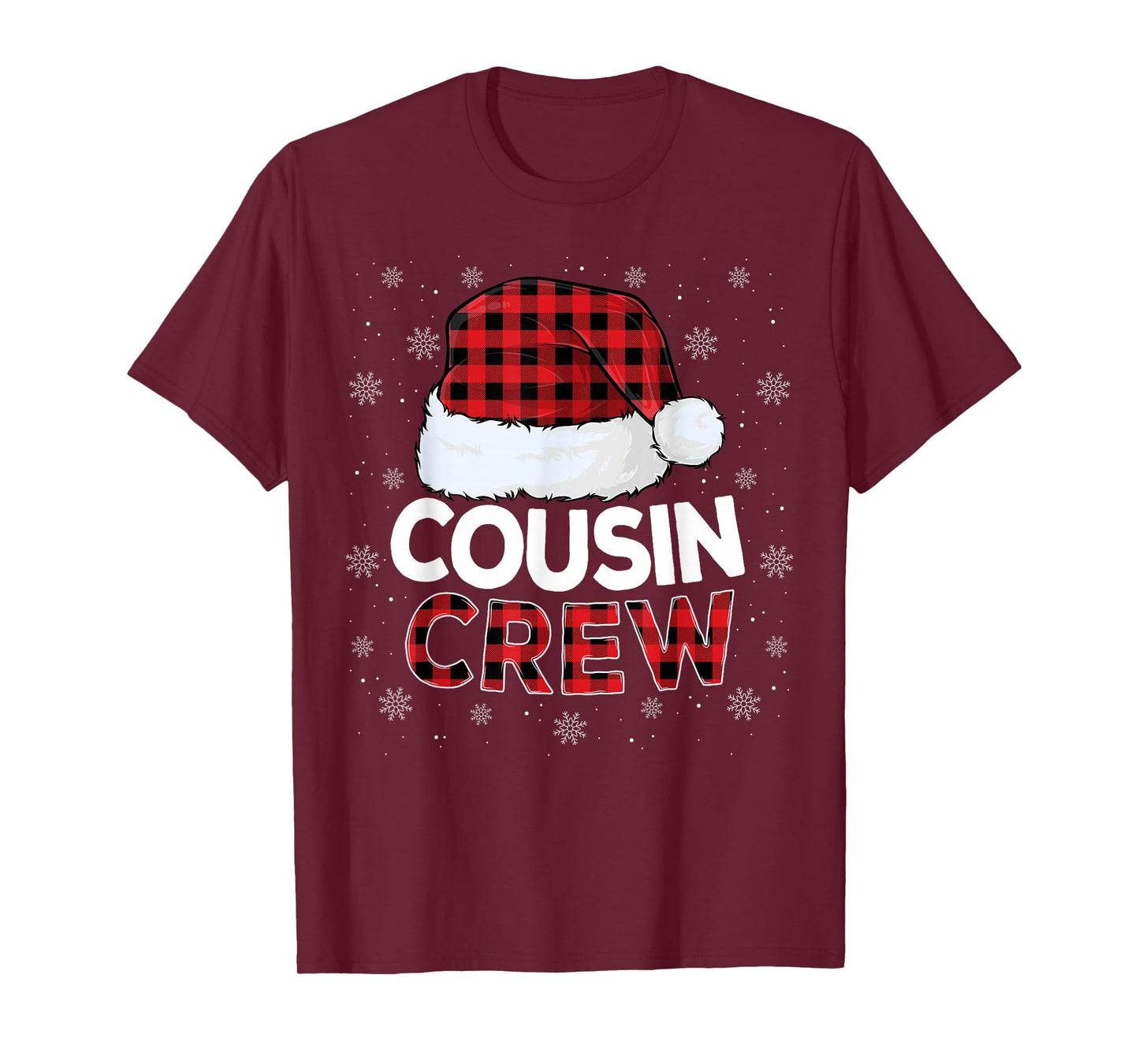 Cousin Crew Matching Family Group Christmas Pajamas T-Shirt