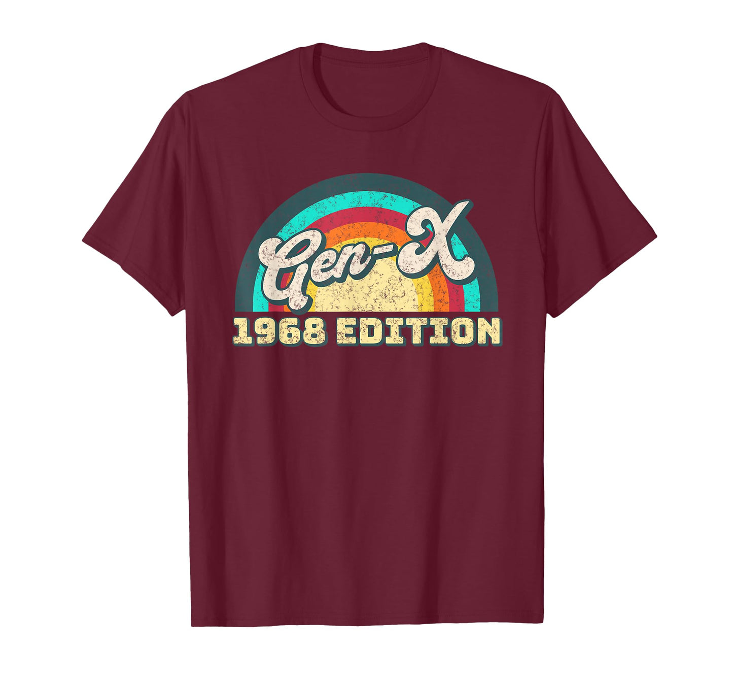 Gen X 1968 Edition Retro Generation Xers Men Women T-Shirt