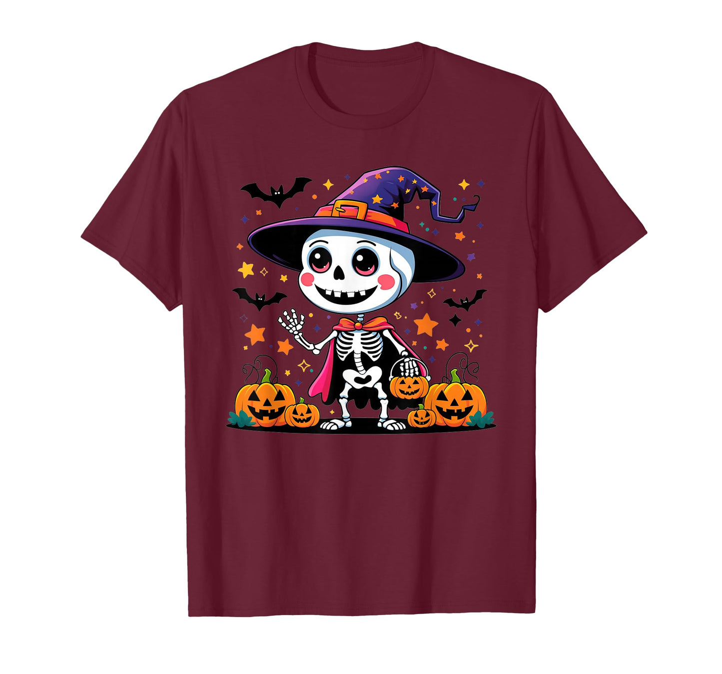 Skeleton Halloween Kids t Shirt Funny Costume Party wear T-Shirt
