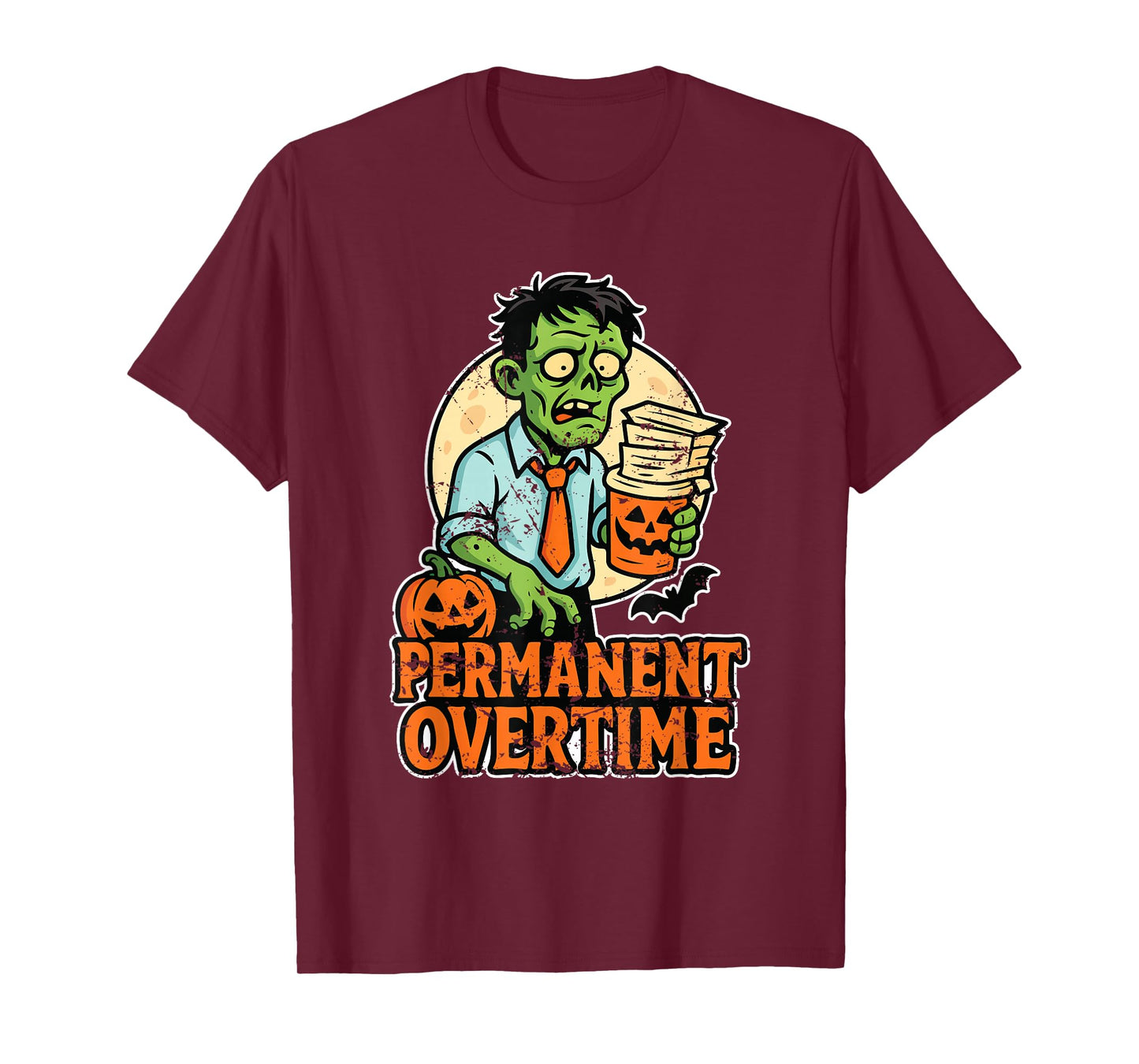 Permanent Overtime Zombie T-Shirt