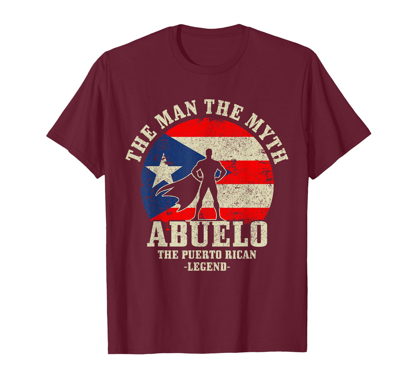 Puerto Rican Abuelo Puerto Rico Pride Boricua Father's Day T-Shirt