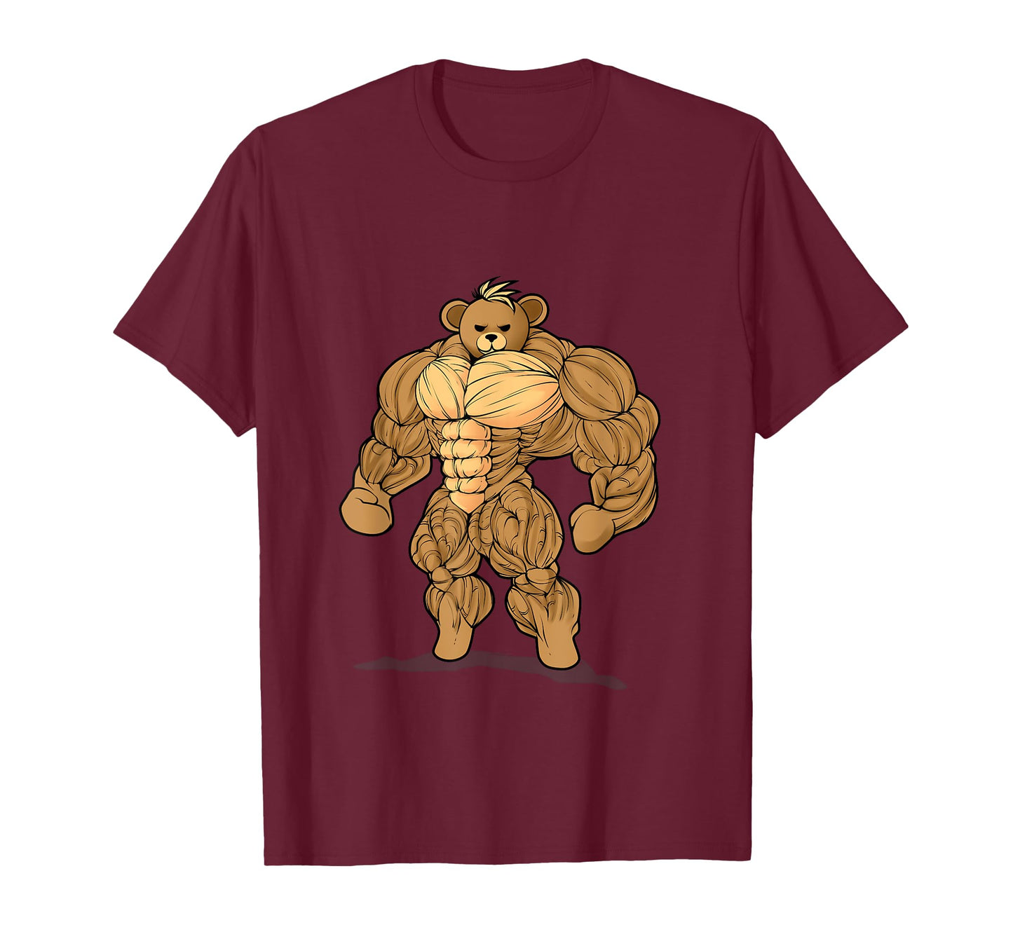 Bodybuilding Strength Sport Teddy Bear T-Shirt