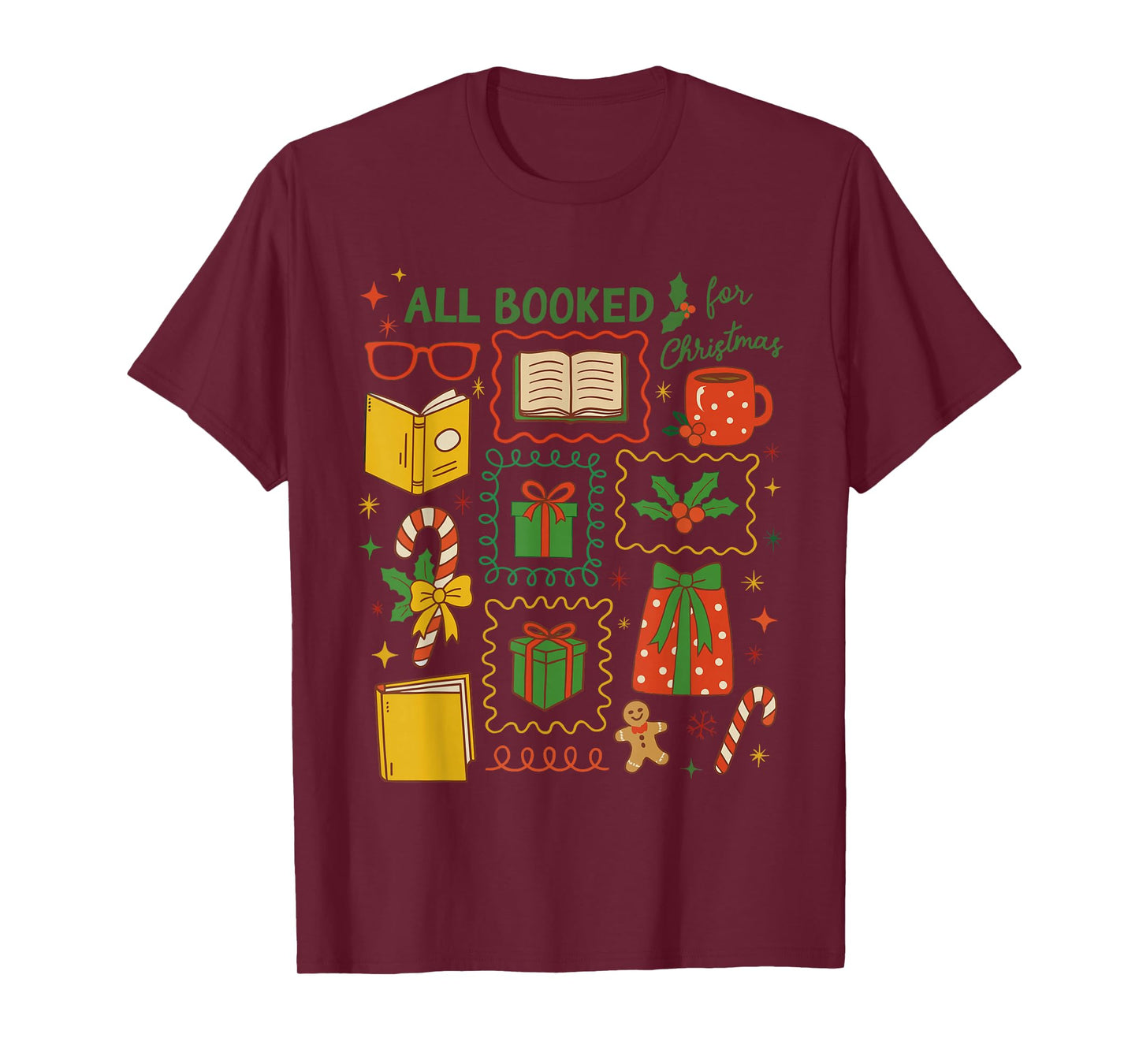 All Books for Christmas,Christmas Book Club,Seasons Readings T-Shirt