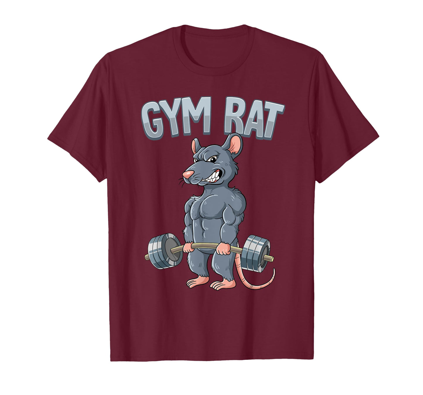 Weight Training Deadlift Gym Rat T-Shirt