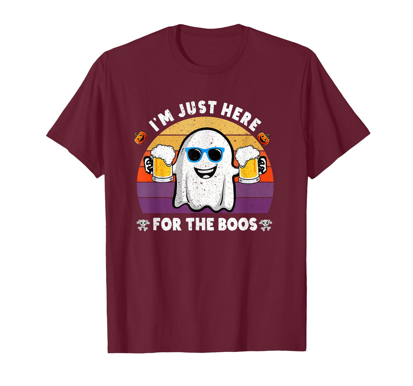 Halloween I'm Just Here for The Boos Costume T-Shirt