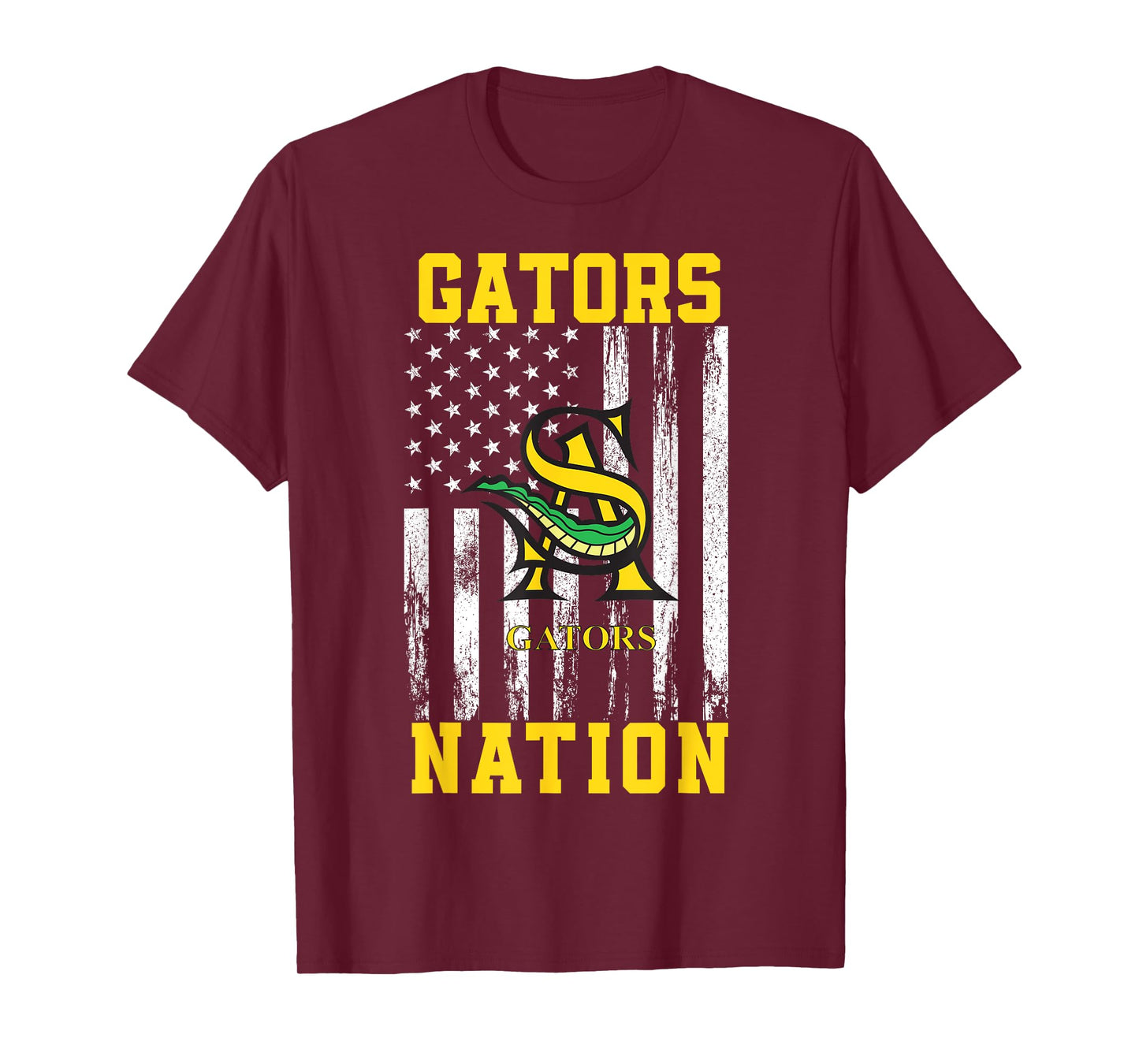 St Amant Gators Logo Nation HS T-Shirt