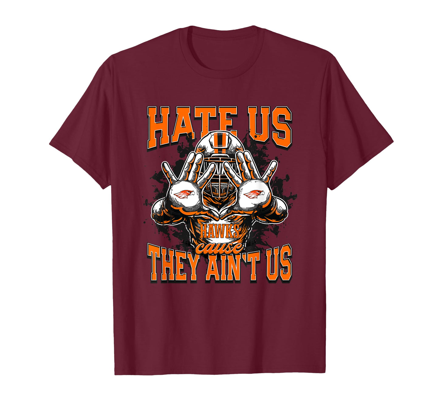South Harrison Hawks Logo Hate Us Cause They Ain't HS T-Shirt